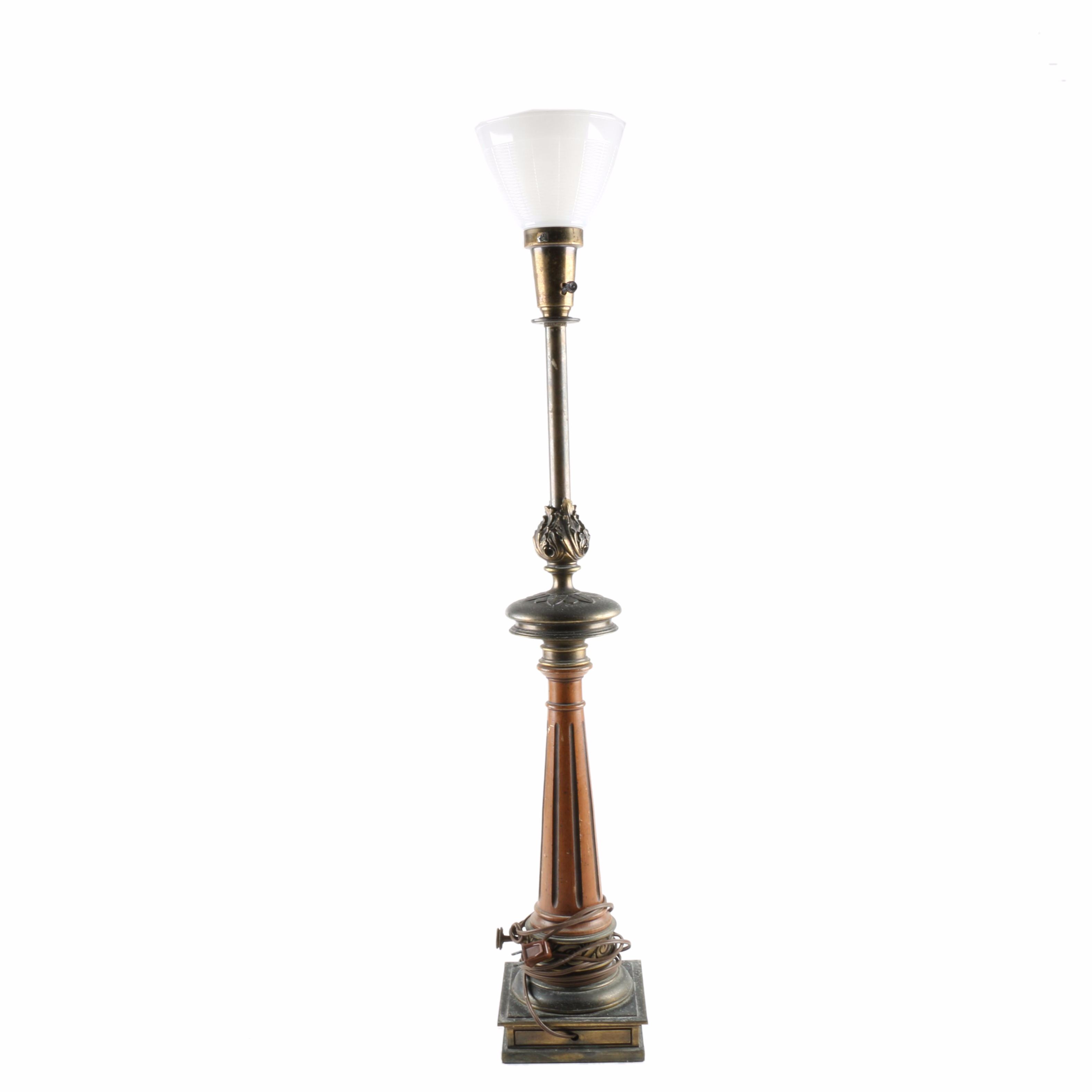 Converted Table Lamp