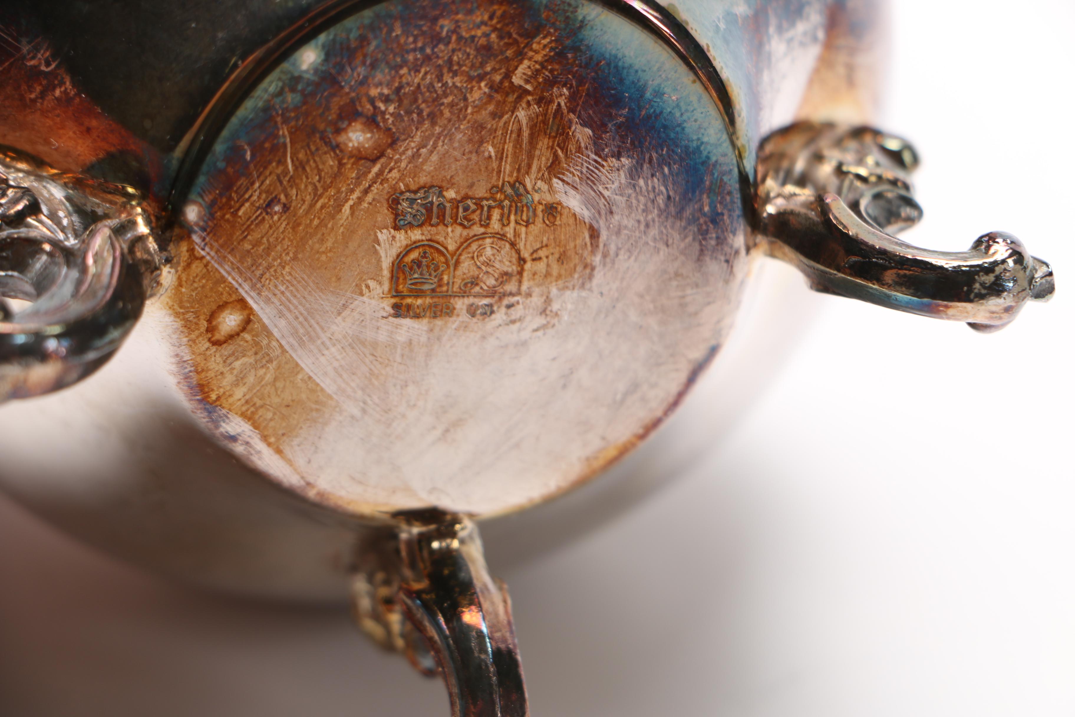 Sheridan Silver on Copper Coffee Service Set