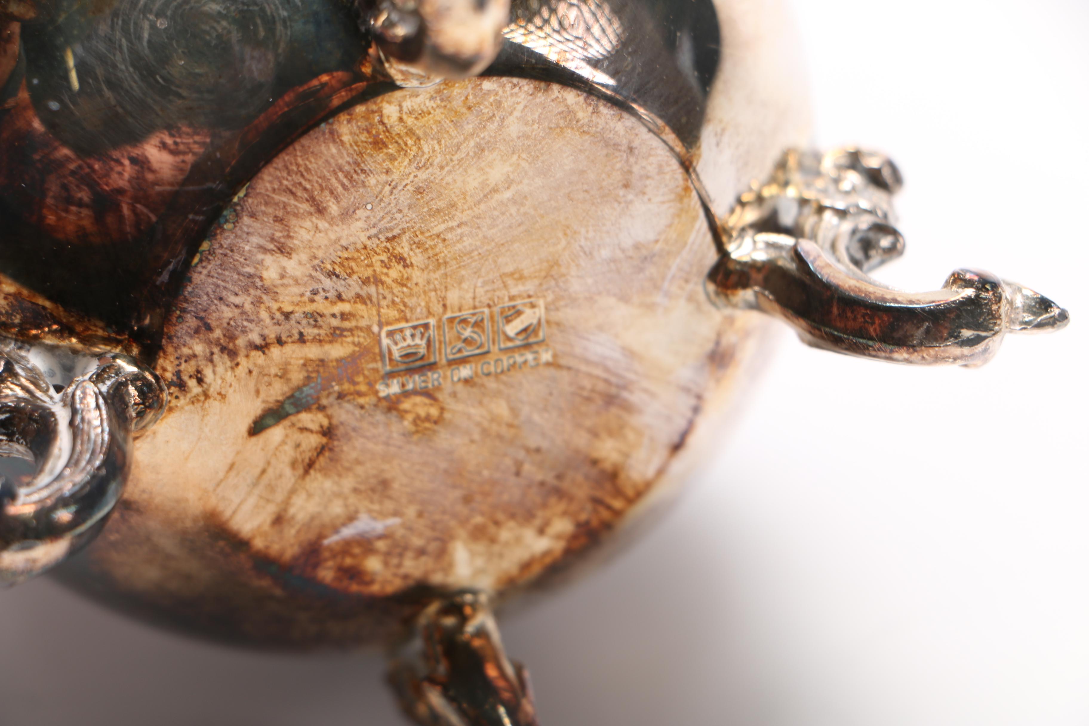 Sheridan Silver on Copper Coffee Service Set