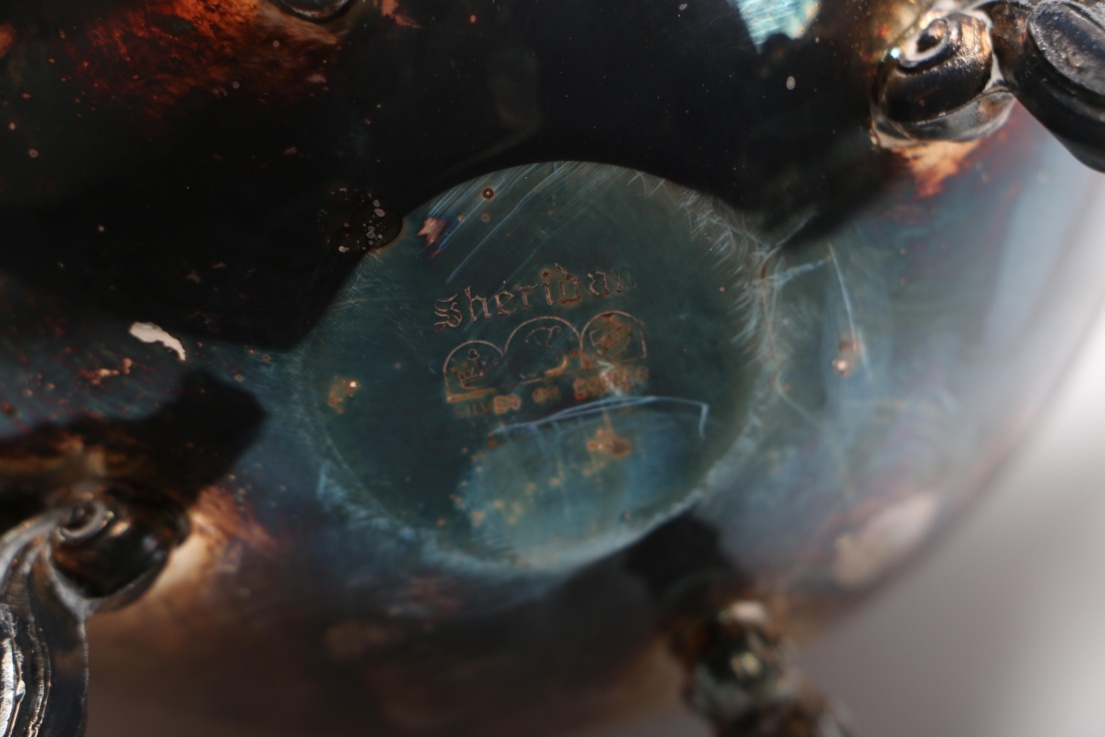 Sheridan Silver on Copper Coffee Service Set