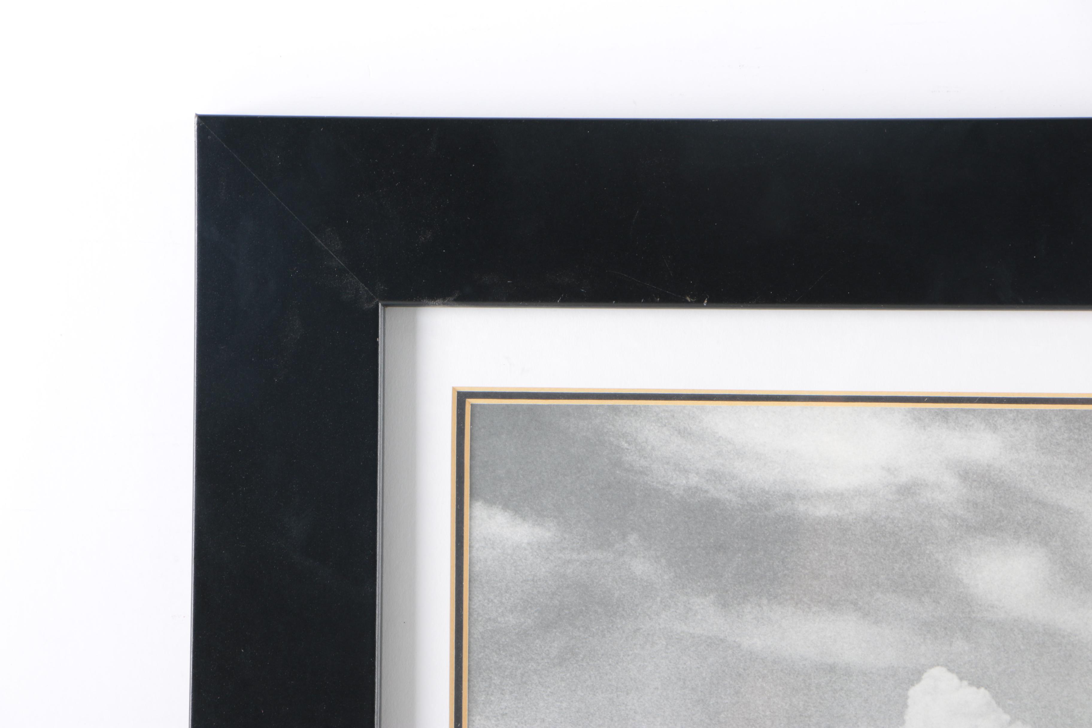 Pair Of Photographs Of Detroit Tigers Stadiums