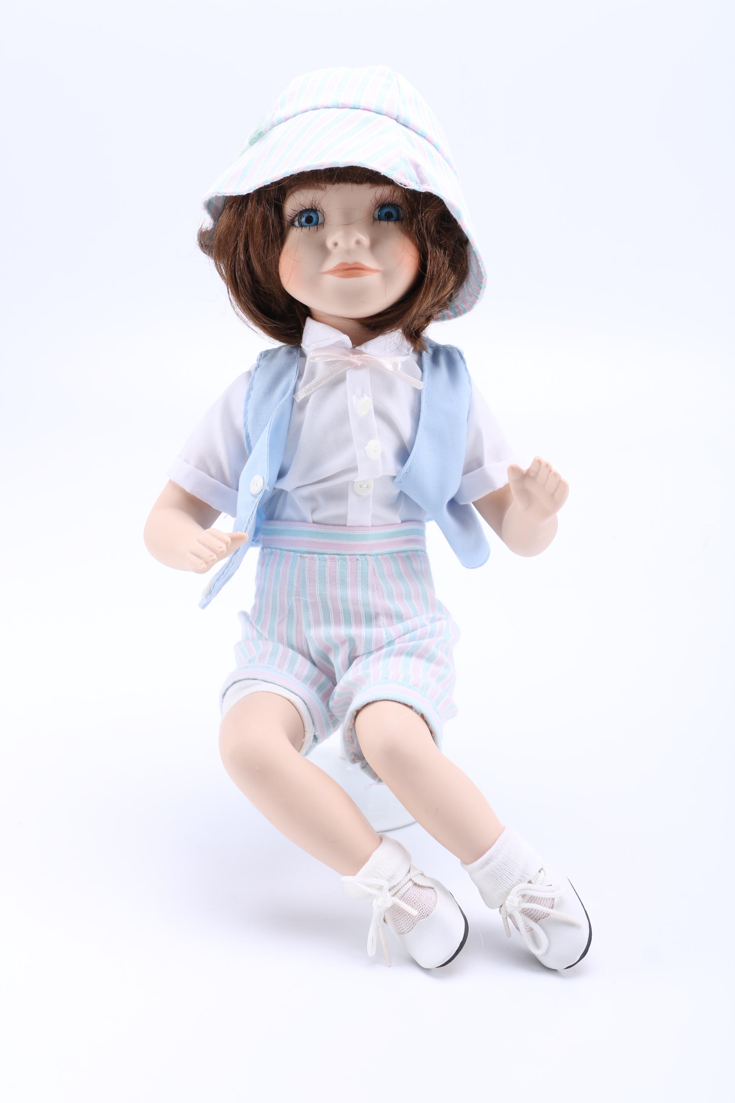 Porcelain Collector Dolls Including a Bo Peep, Rapunzel and More