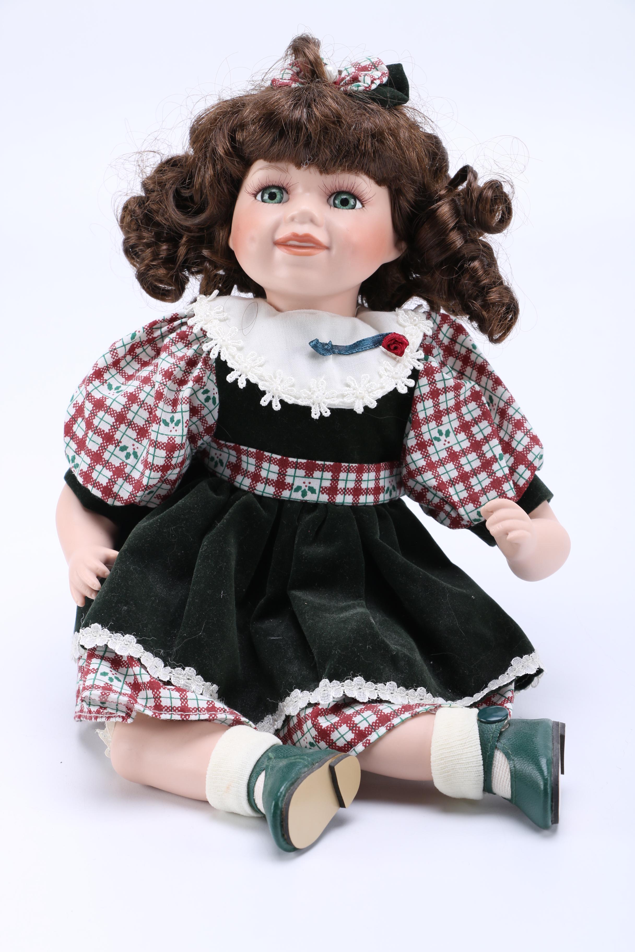 Porcelain Collector Dolls Including a Bo Peep, Rapunzel and More