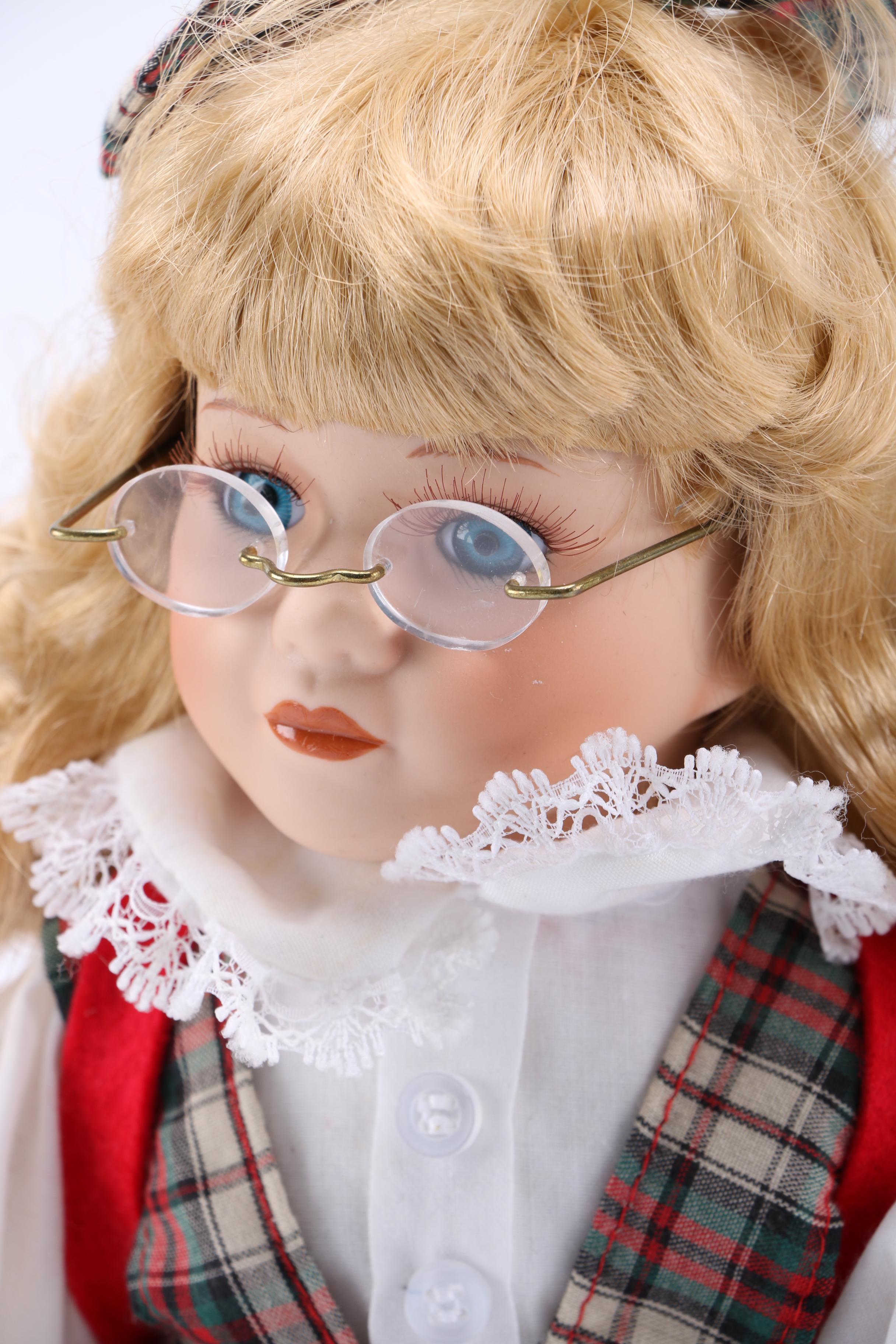 Porcelain Collector Dolls Including a Bo Peep, Rapunzel and More