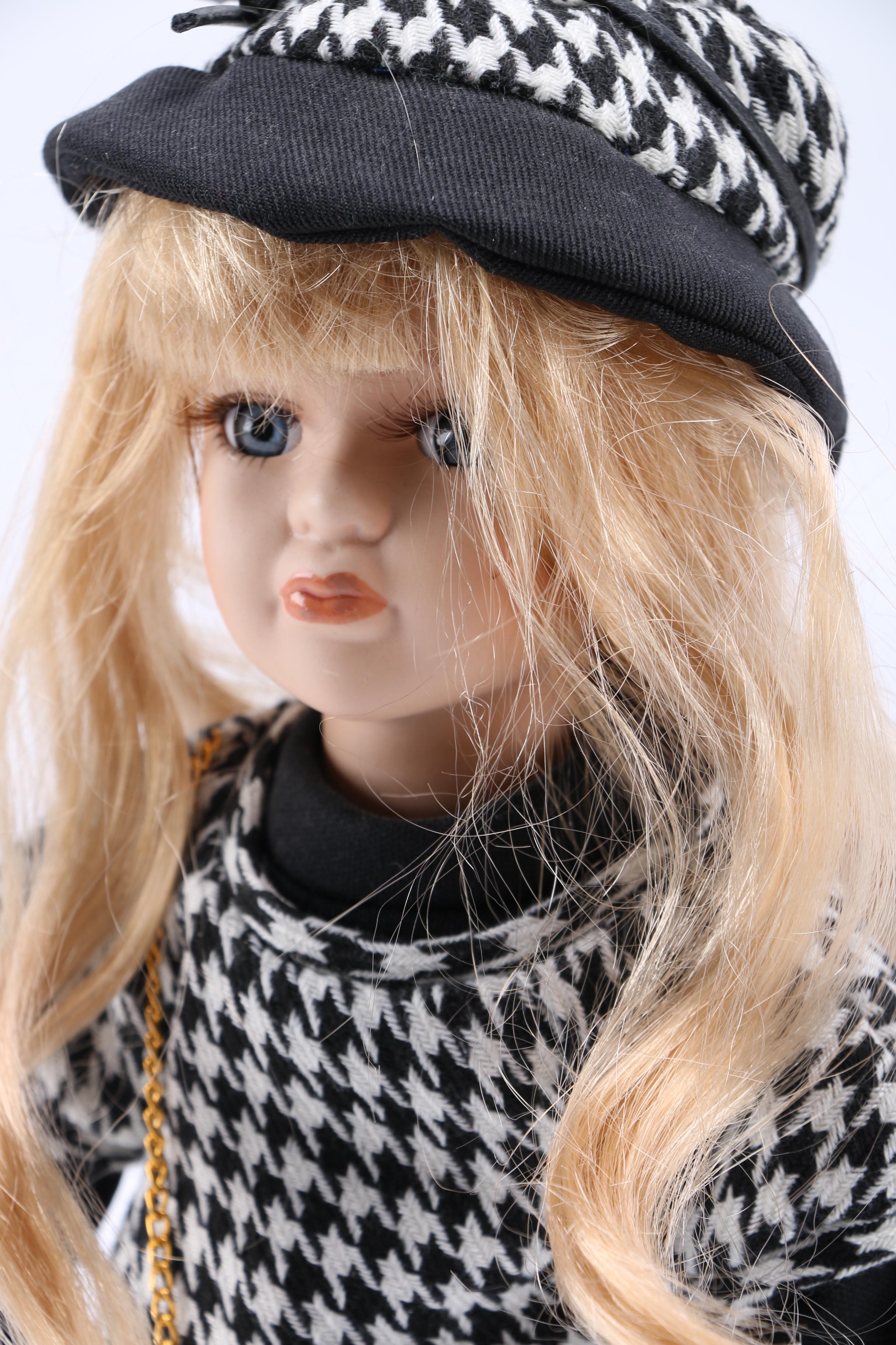 Porcelain Collector Dolls Including a Bo Peep, Rapunzel and More