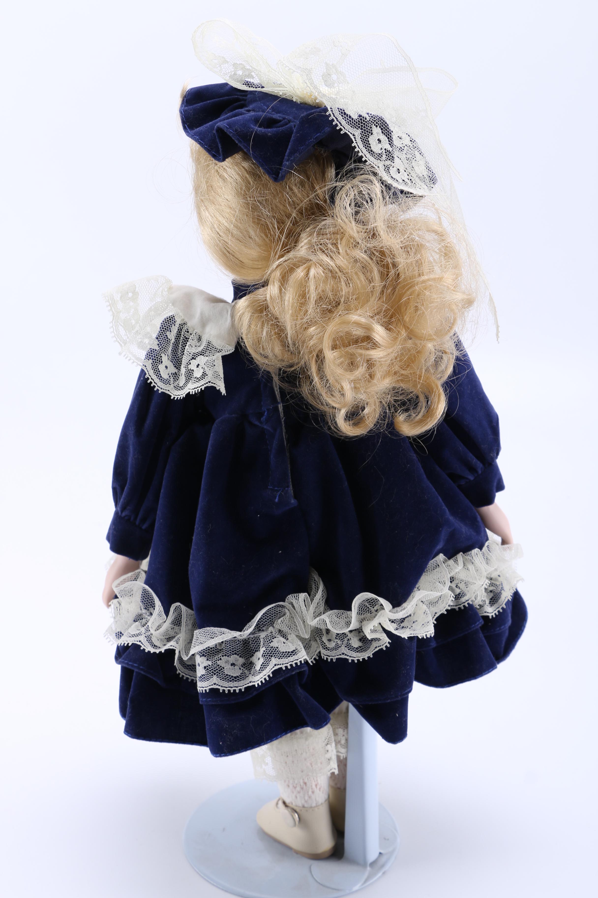 Porcelain Collector Dolls Including a Bo Peep, Rapunzel and More