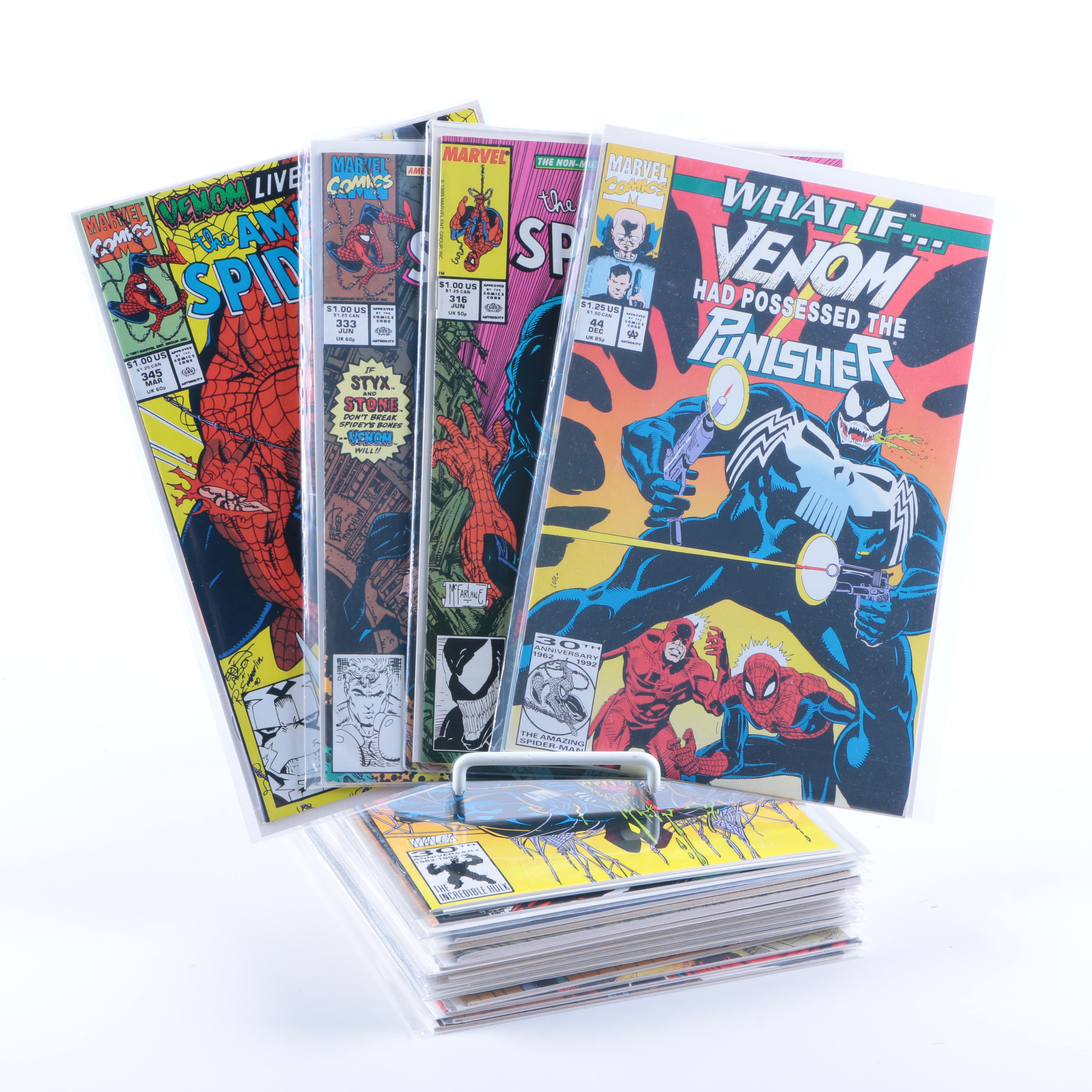 Marvel Comics Featuring First Appearance of Venom Symbiote Suit and First Carnage Appearance
