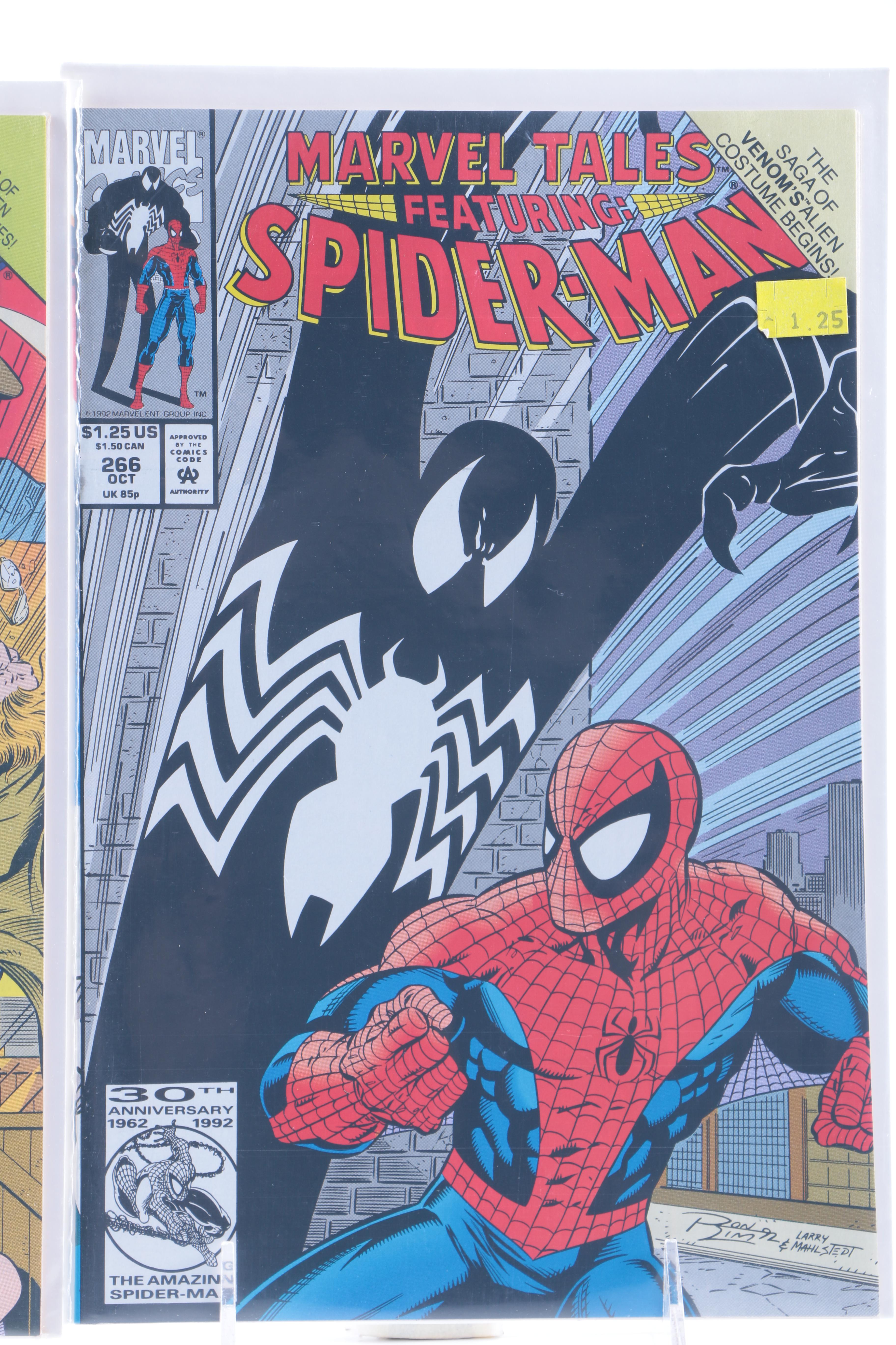 Marvel Comics Featuring First Appearance of Venom Symbiote Suit and First Carnage Appearance