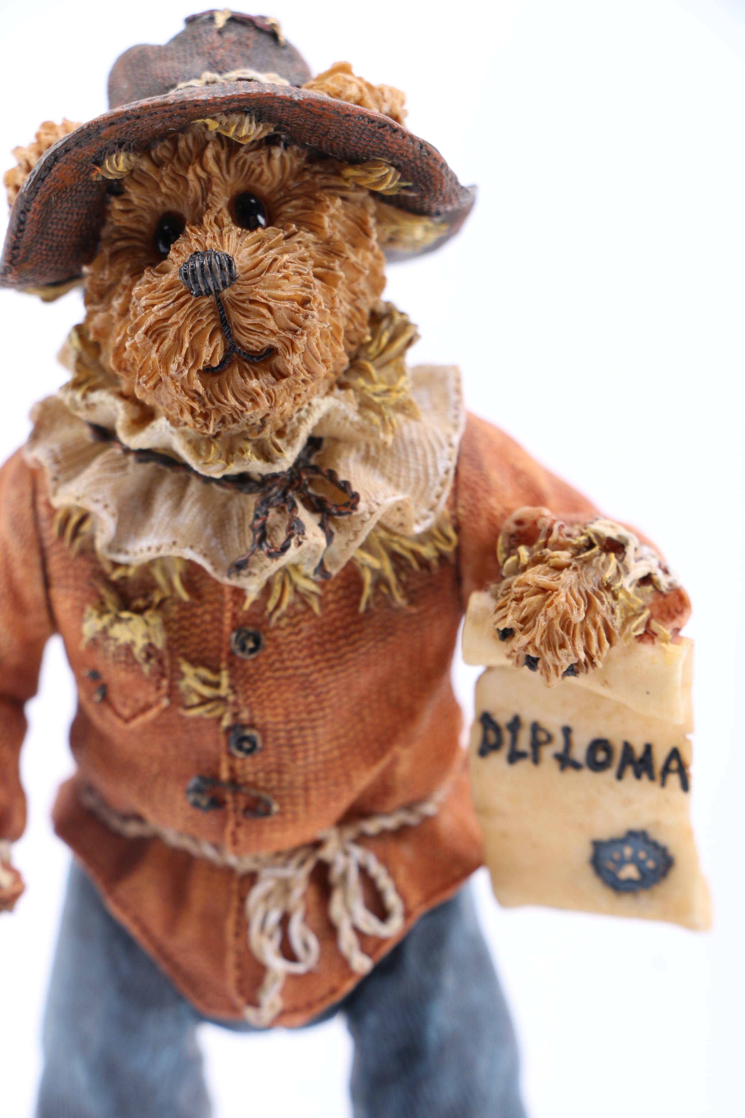 Two Shoe Box Bears Figurines