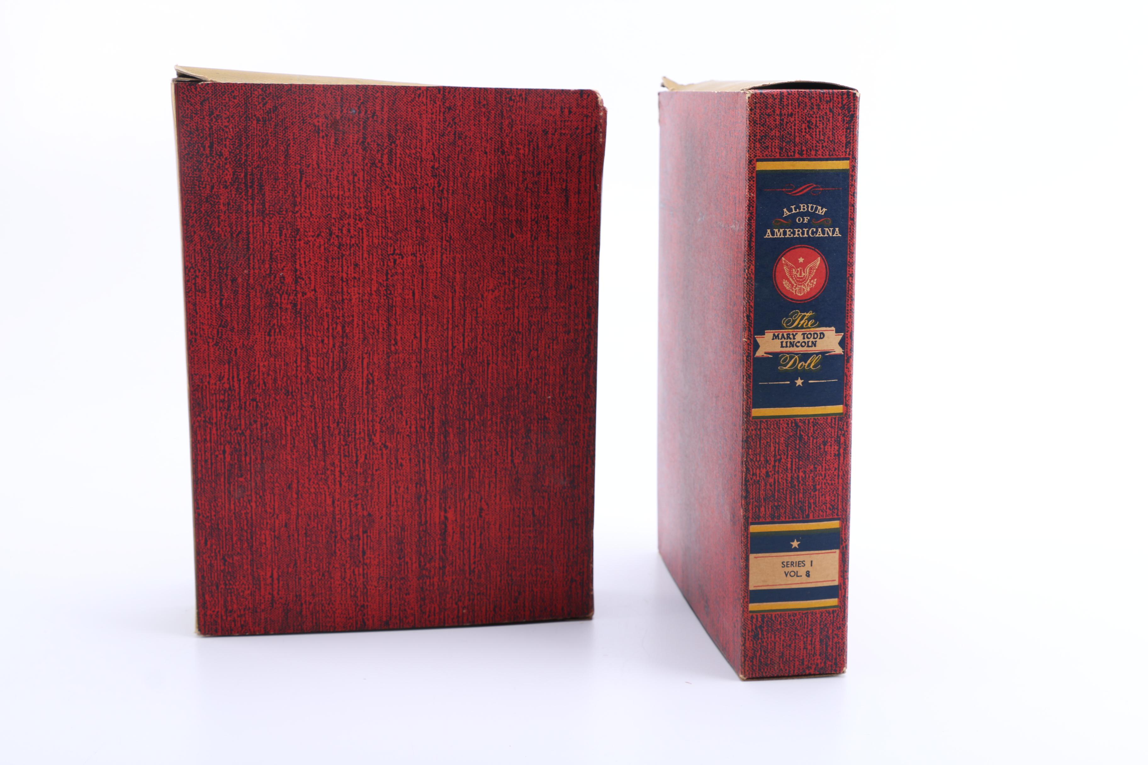 "Album of Americana" Betsy Ross and Mary Todd Lincoln Dolls