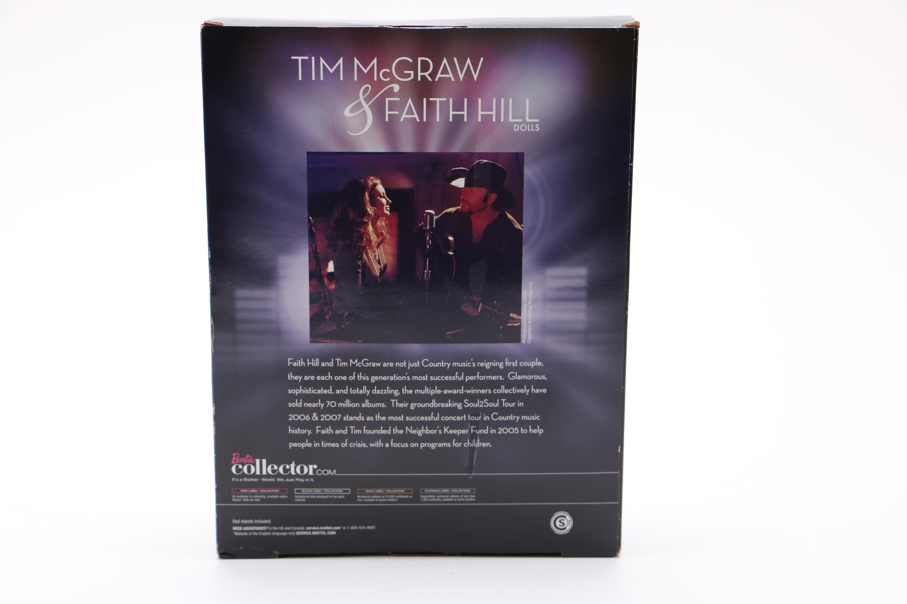 Tim McGraw & Faith Hill Barbie Dolls