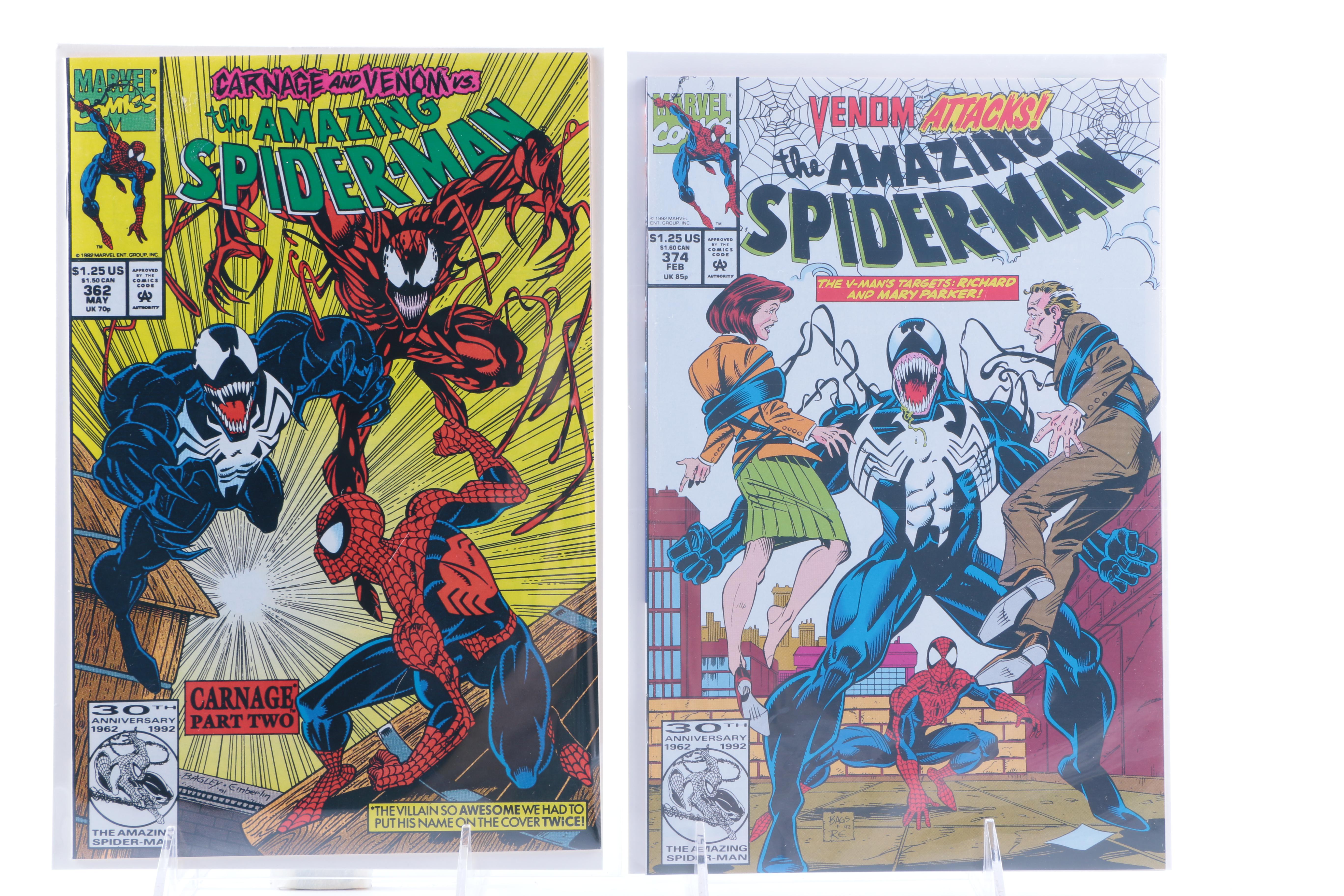 Modern Age "Venom" and "Carnage" Comics