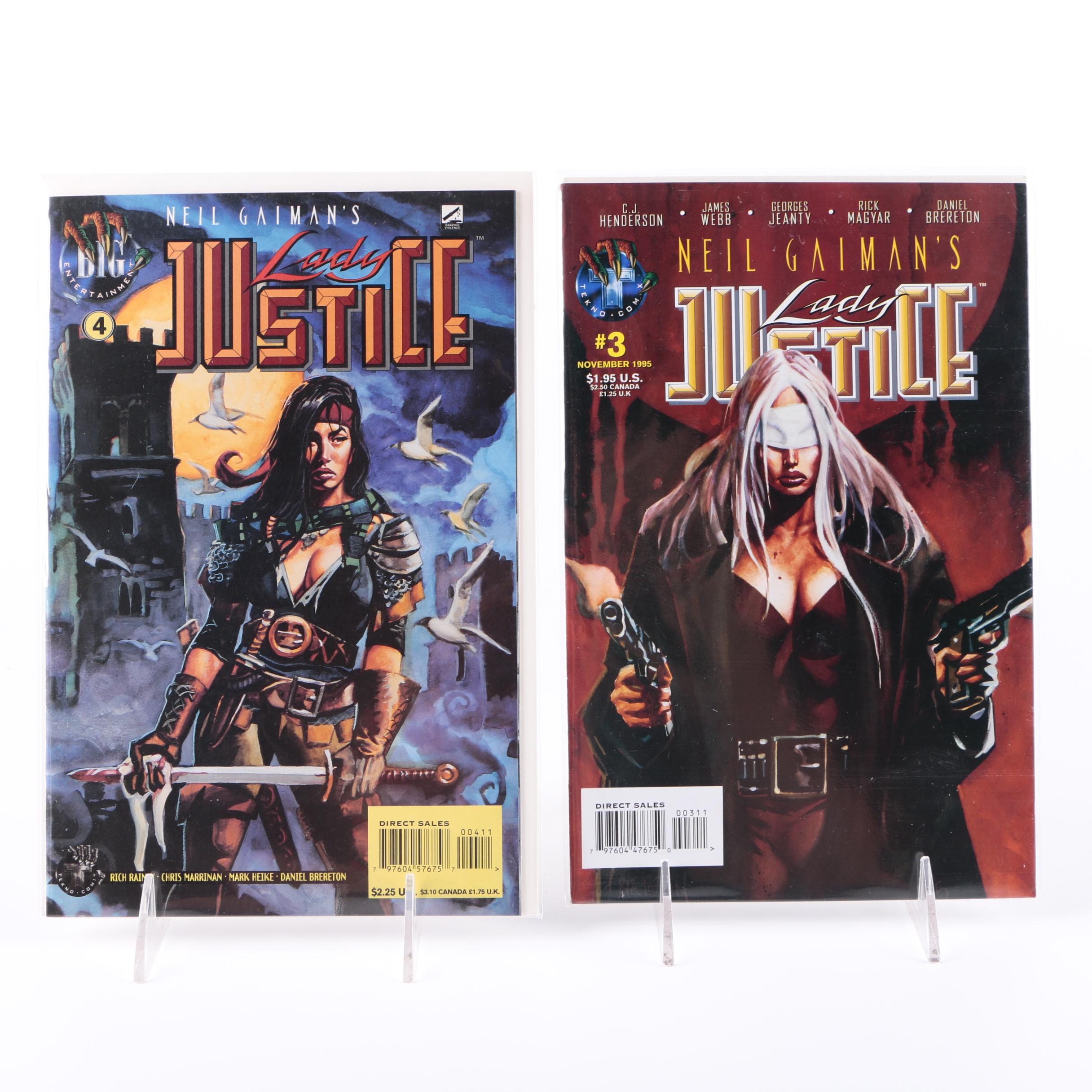 Modern Age Tekno Comix Including "Mr. Hero" and "Mike Danger"