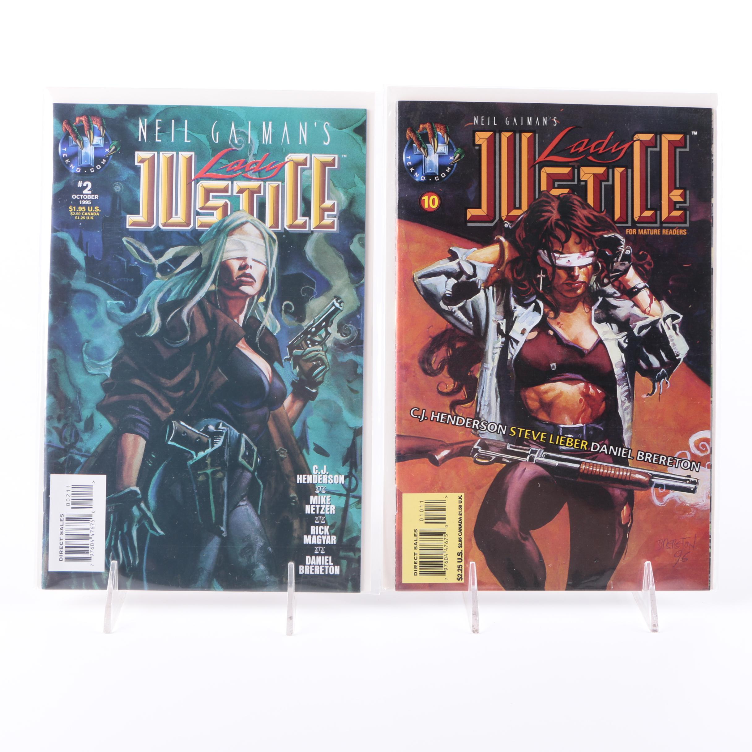 Modern Age Tekno Comix Including "Mr. Hero" and "Mike Danger"