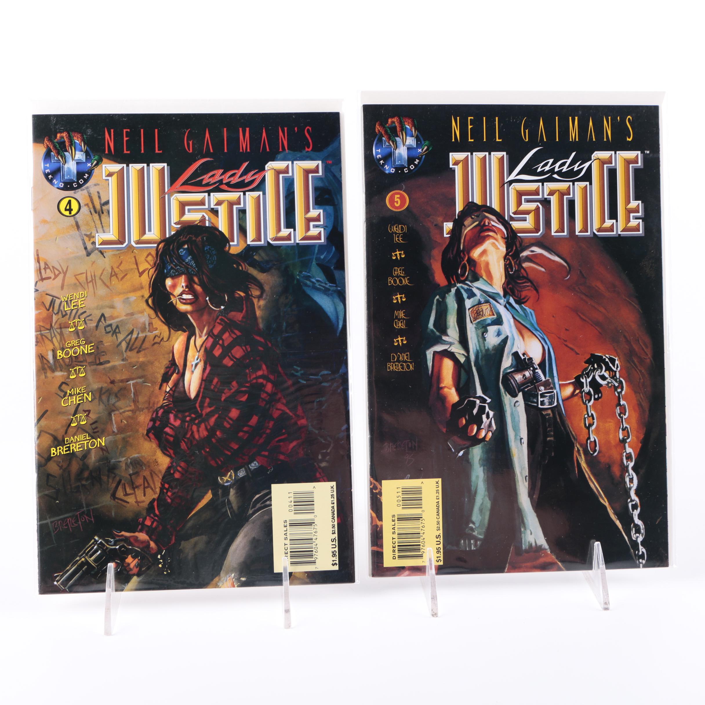 Modern Age Tekno Comix Including "Mr. Hero" and "Mike Danger"