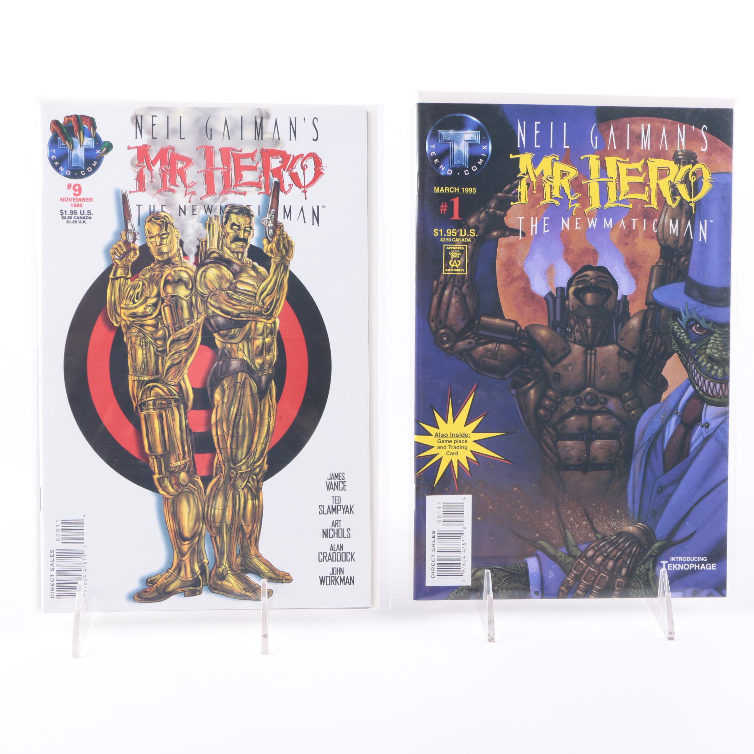 Modern Age Tekno Comix Including "Mr. Hero" and "Mike Danger"