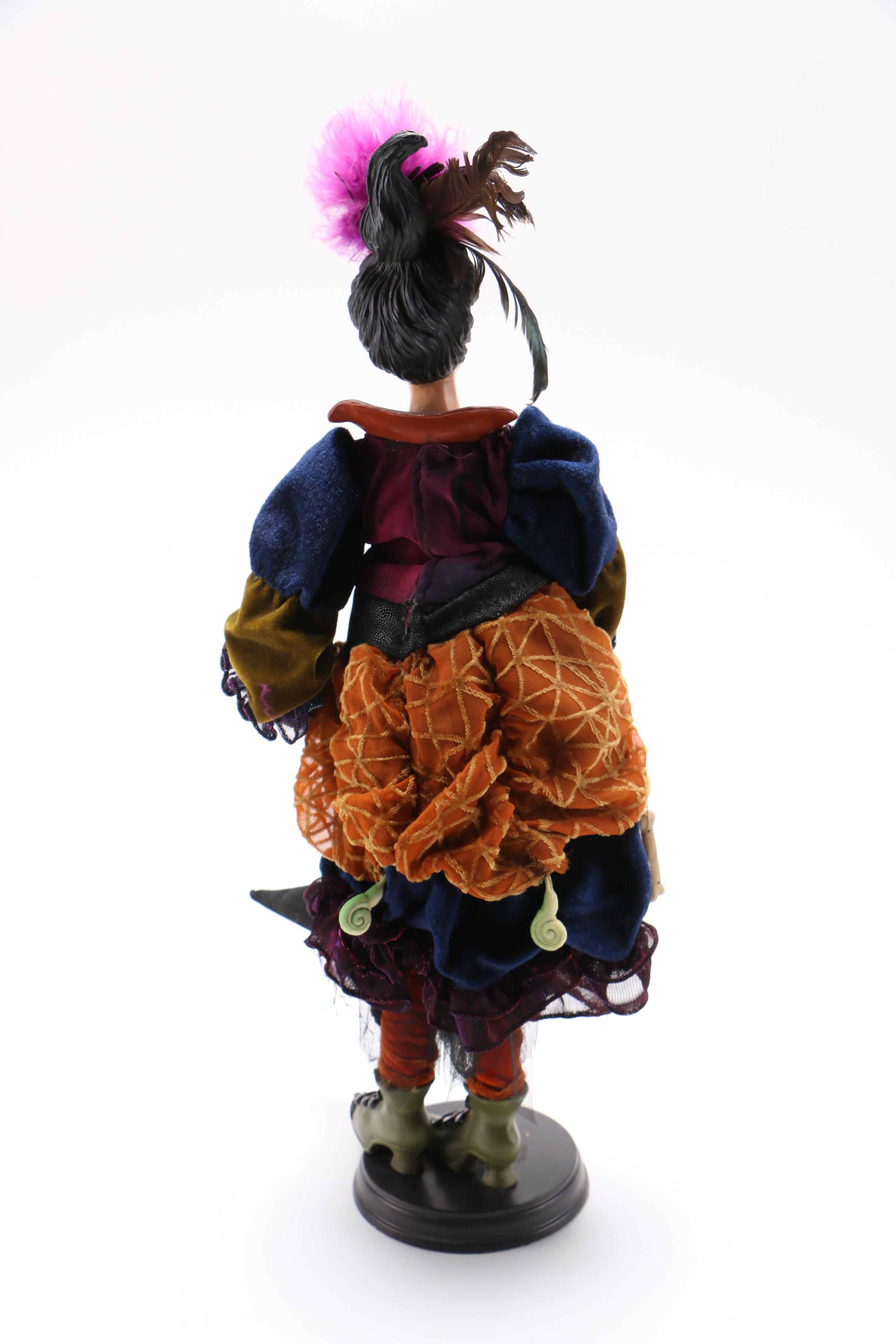 Halloween Themed Witch Dolls