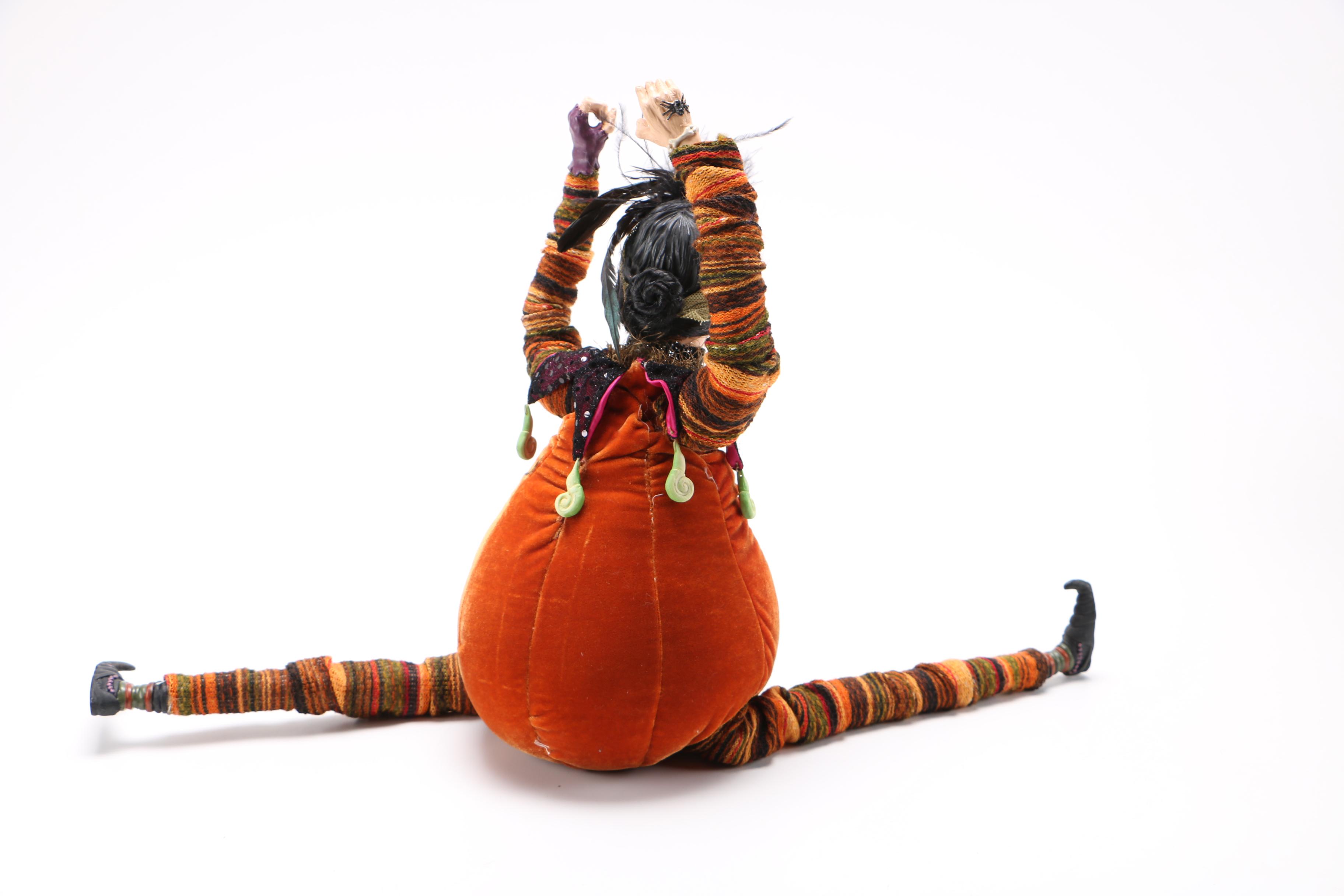 Halloween Themed Witch Dolls