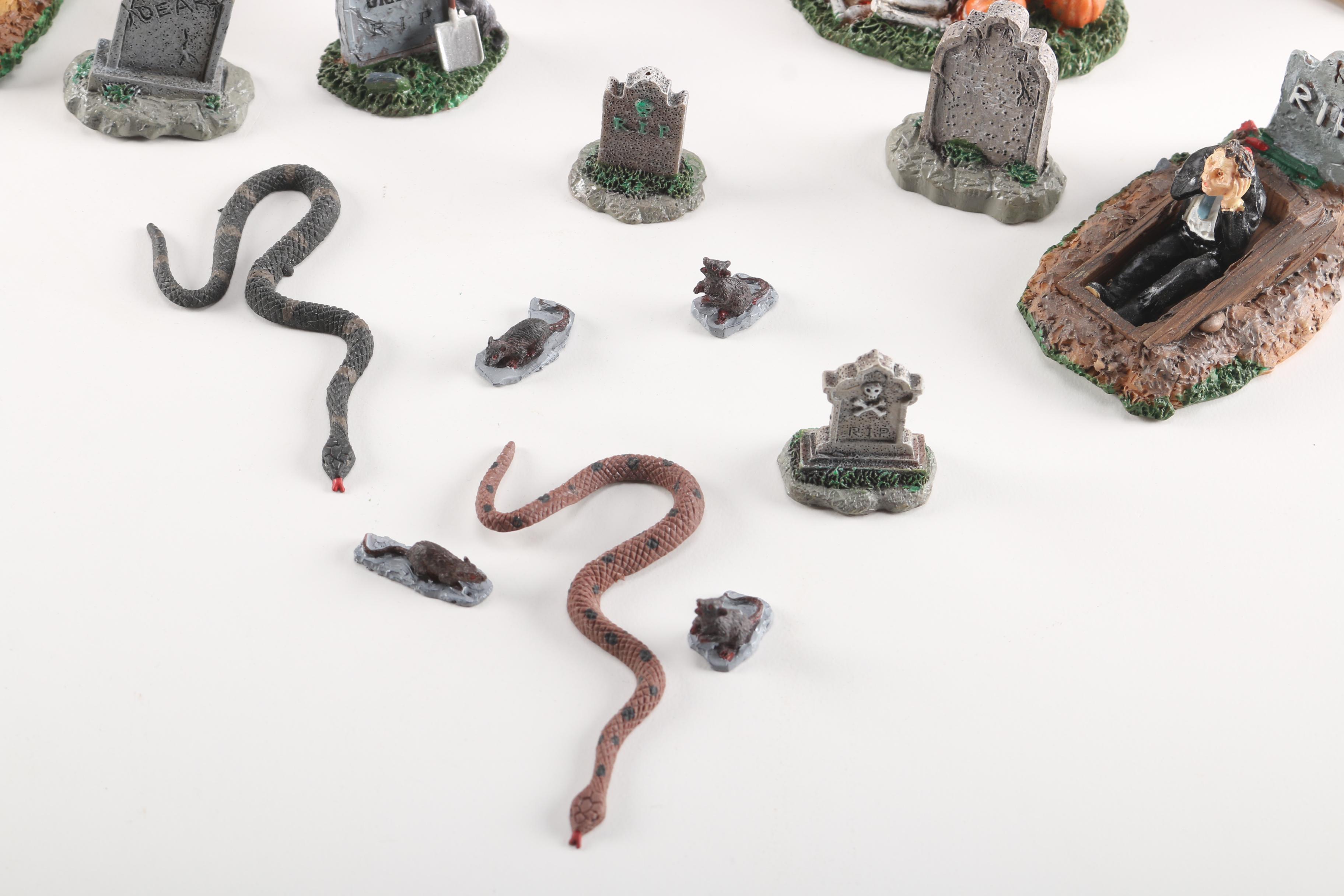 Lemax Halloween-Themed Village Collectibles