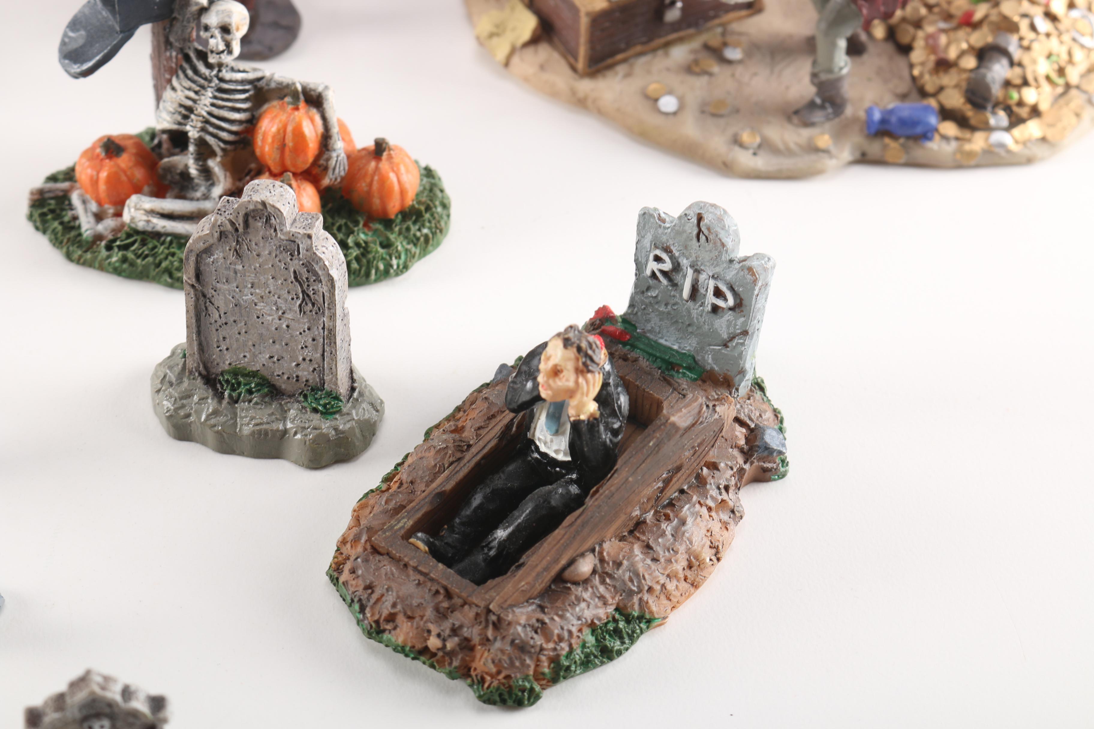 Lemax Halloween-Themed Village Collectibles