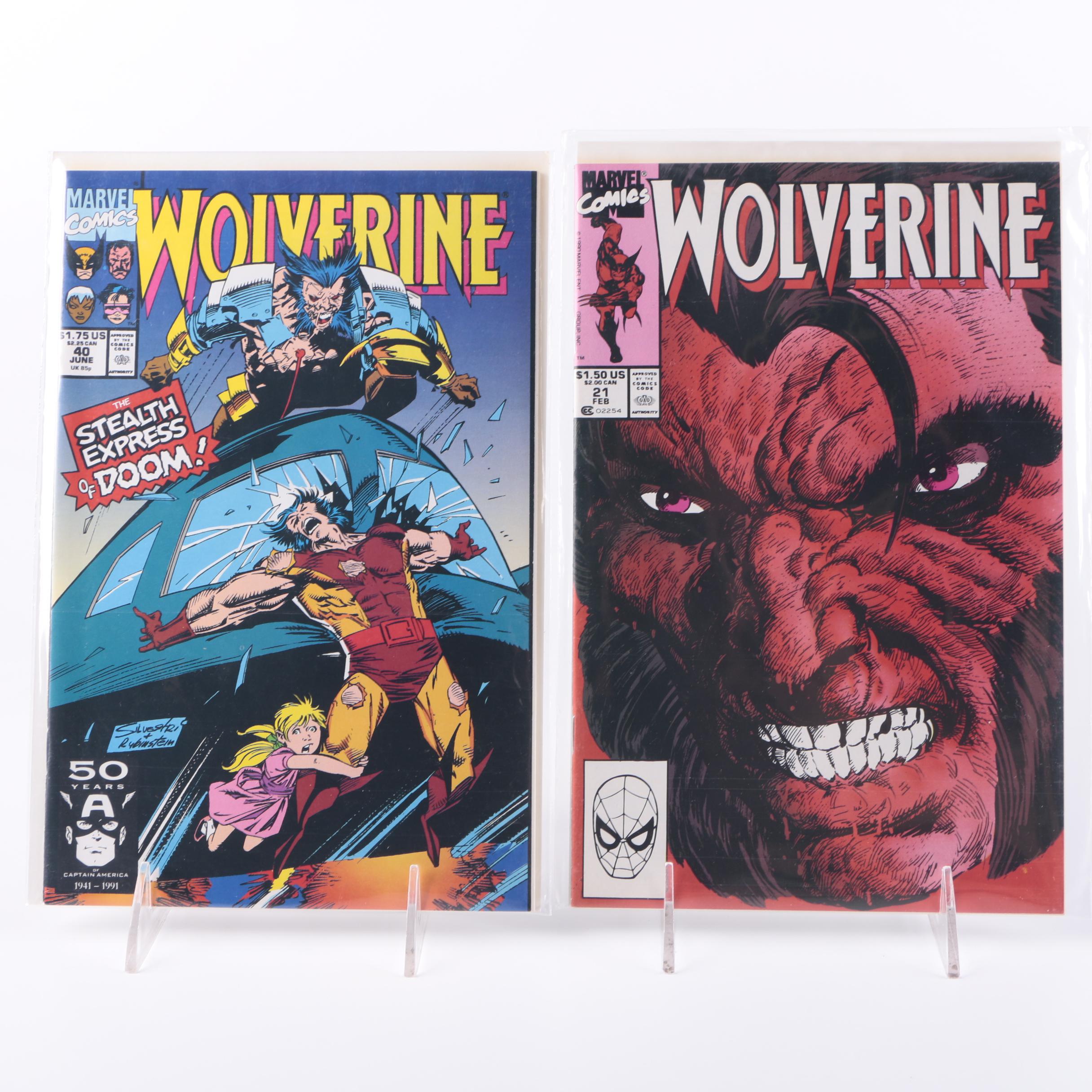 "Wolverine" Series 1 Issues 21-40