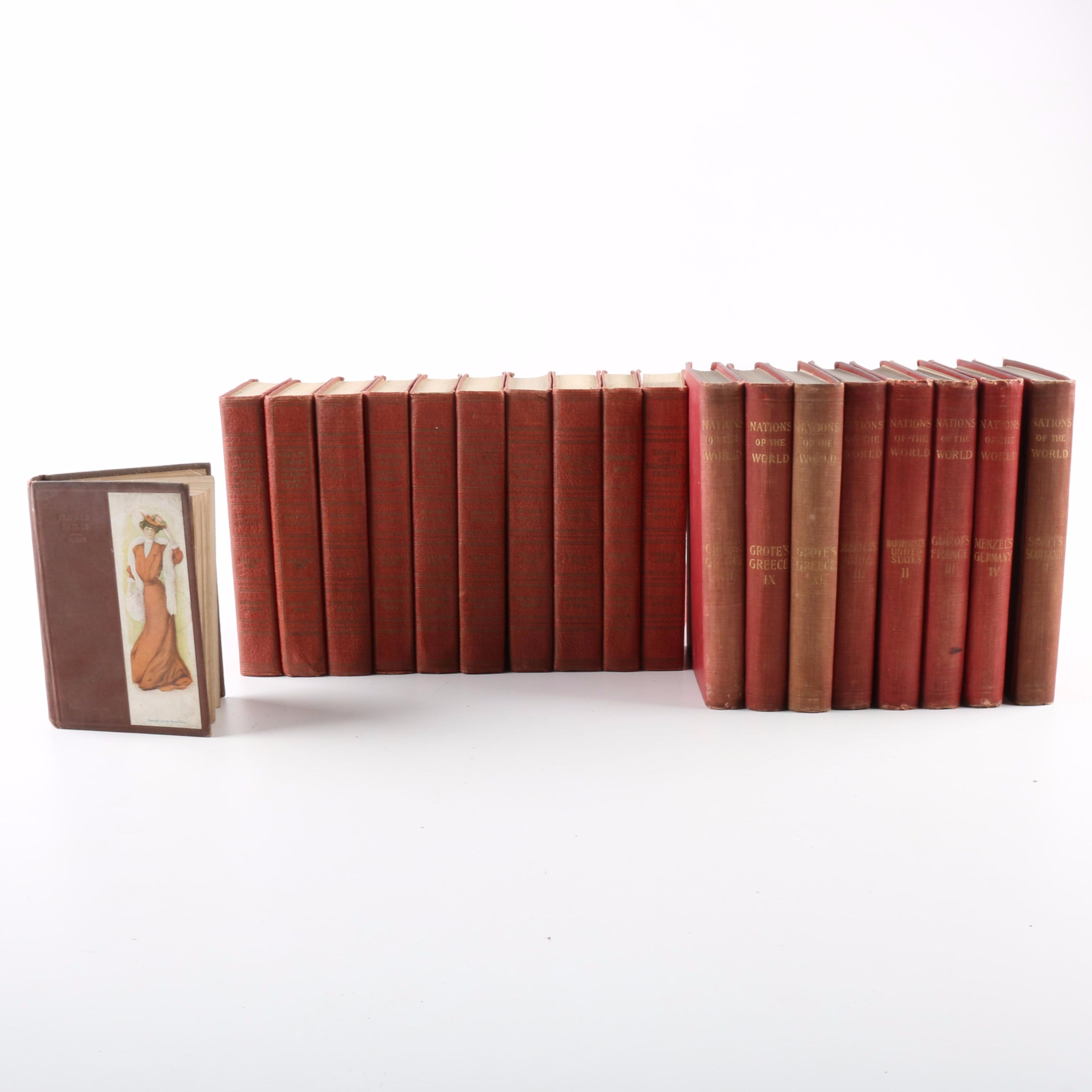 Antique and Vintage Cloth Bound Book Collection