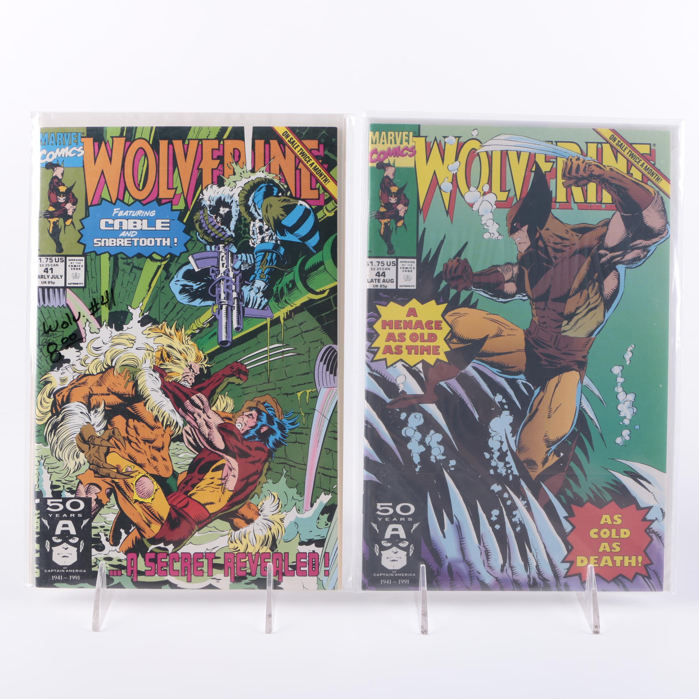 "Wolverine" Series 1 Issues #40-60