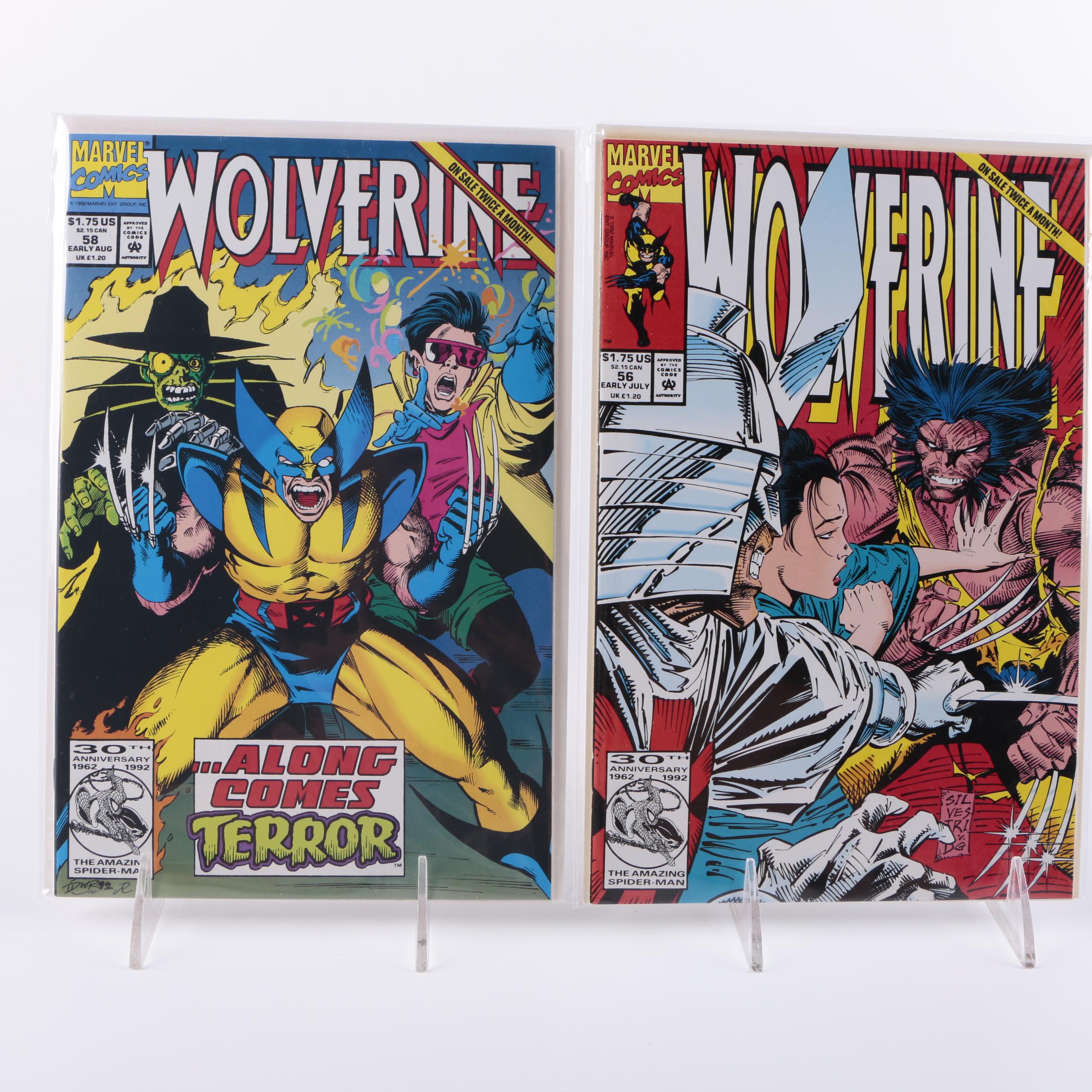 "Wolverine" Series 1 Issues #40-60