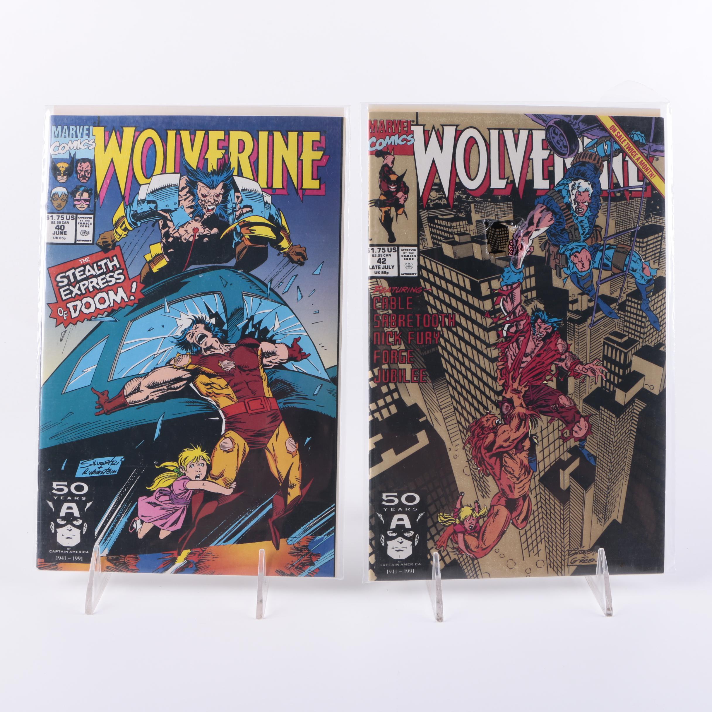 "Wolverine" Series 1 Issues #40-60
