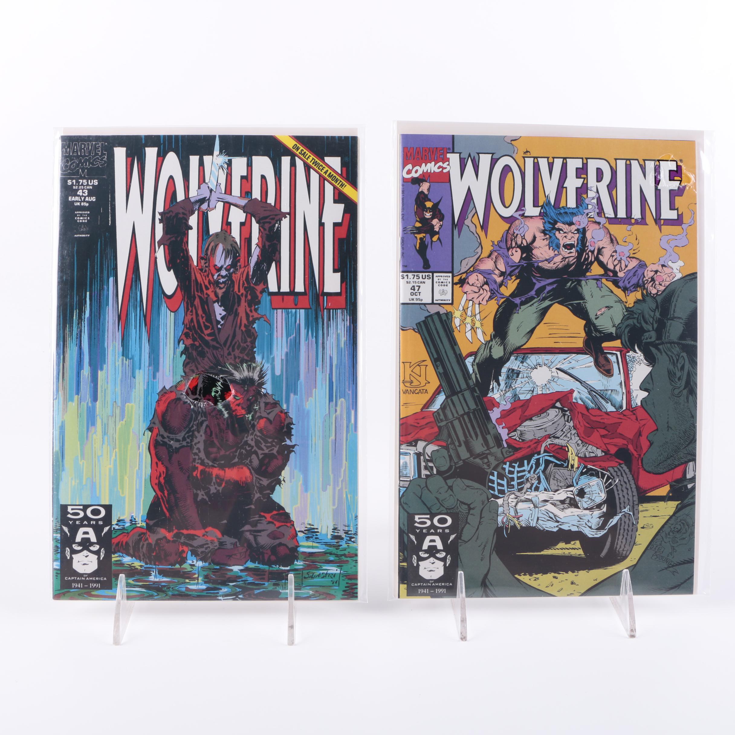 "Wolverine" Series 1 Issues #40-60