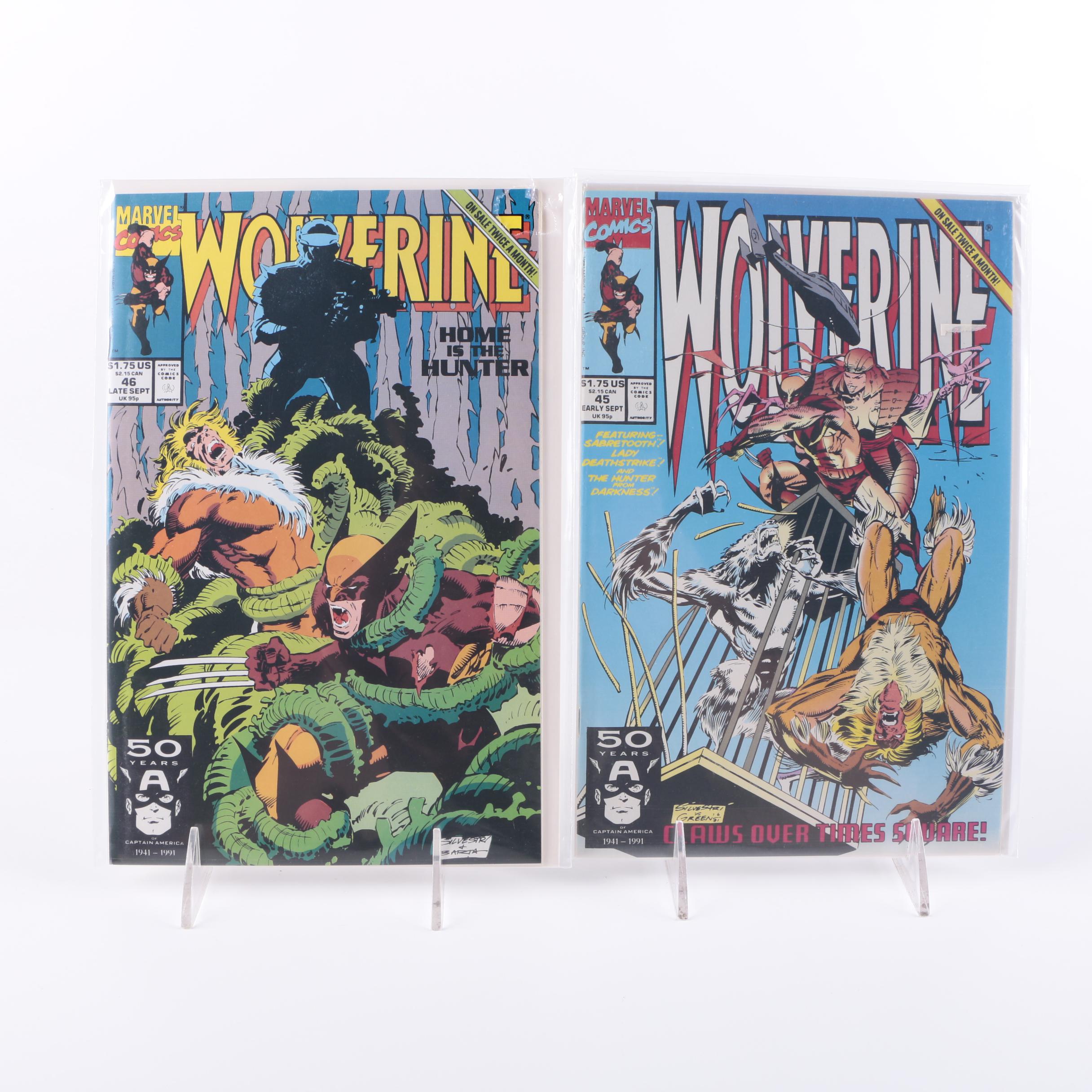 "Wolverine" Series 1 Issues #40-60