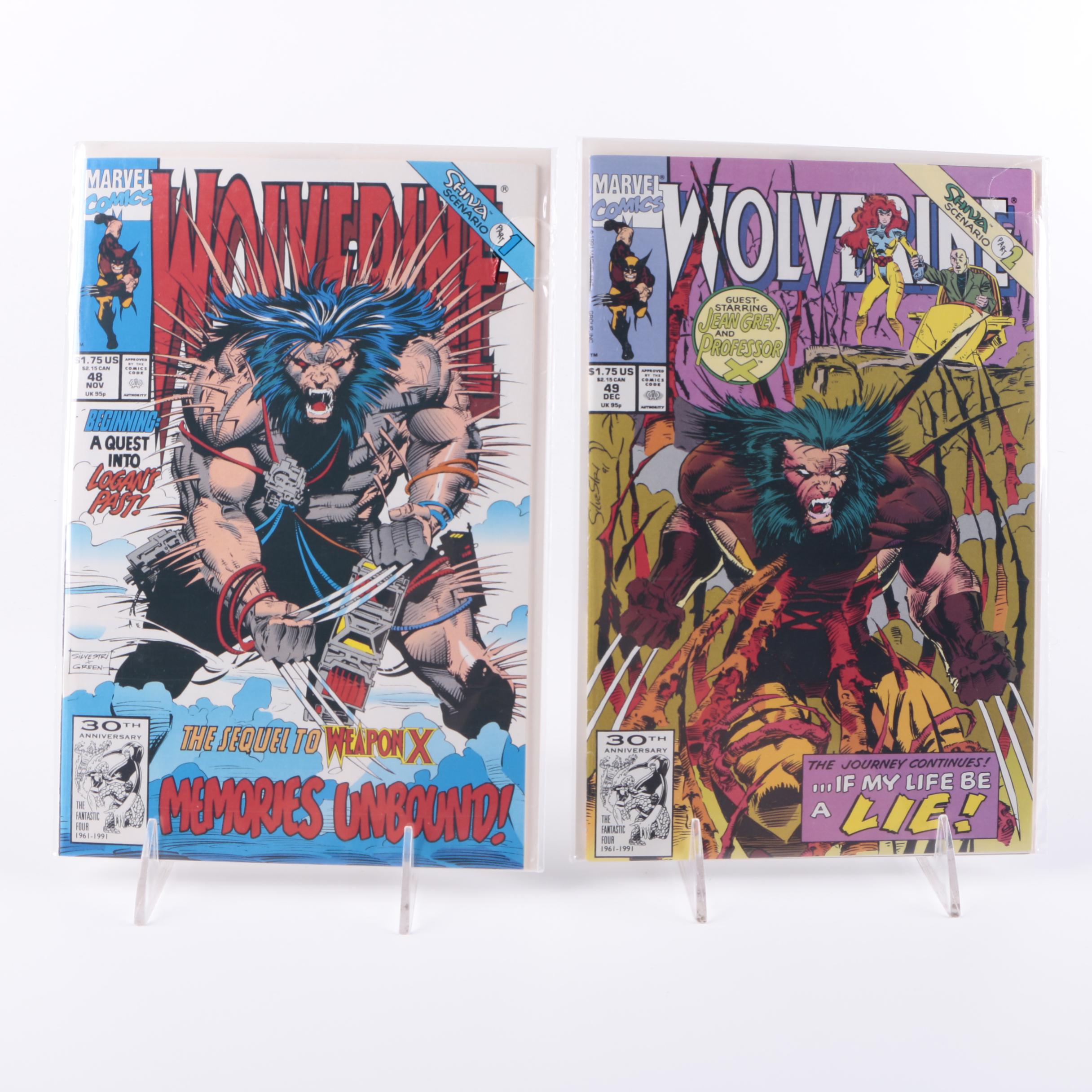"Wolverine" Series 1 Issues #40-60