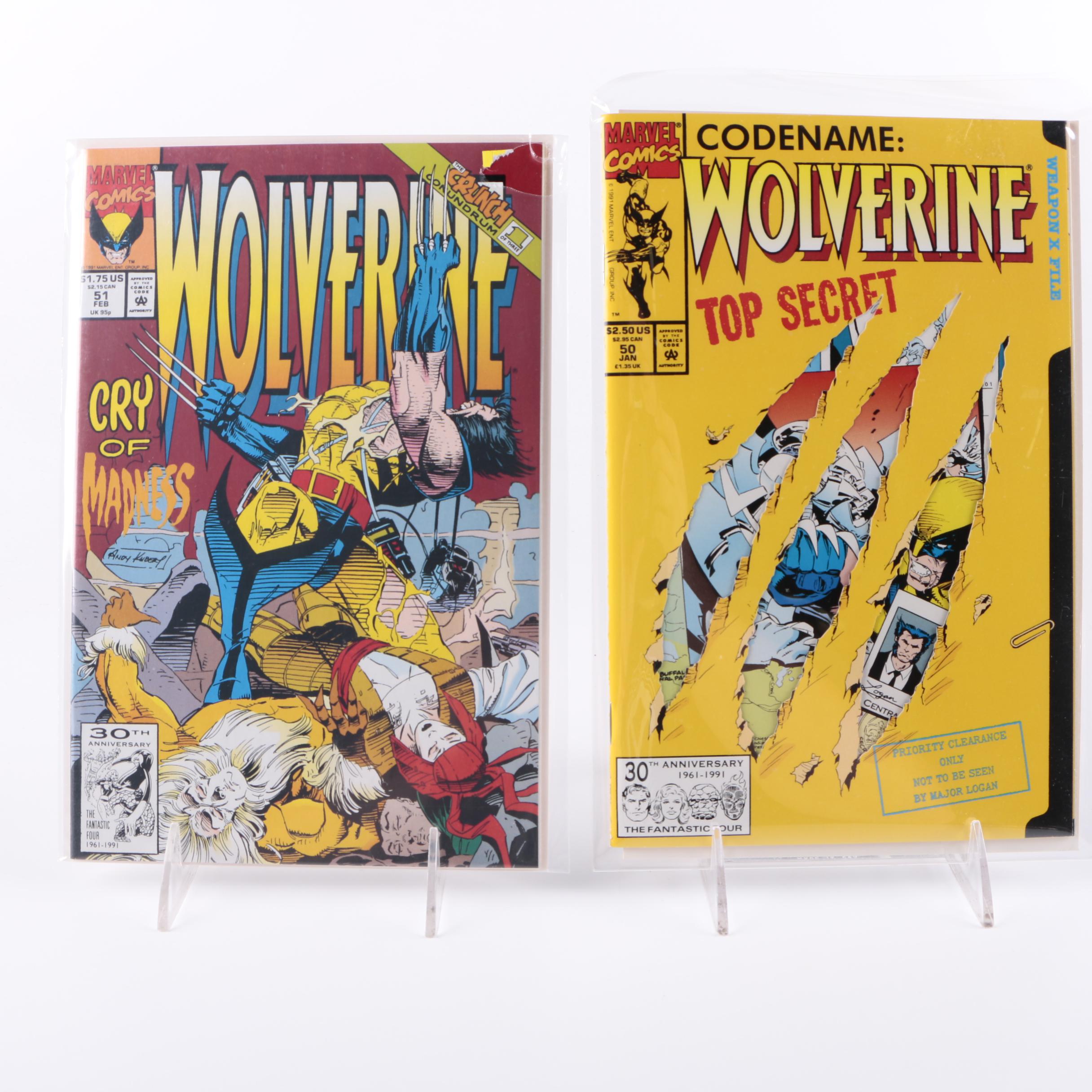 "Wolverine" Series 1 Issues #40-60