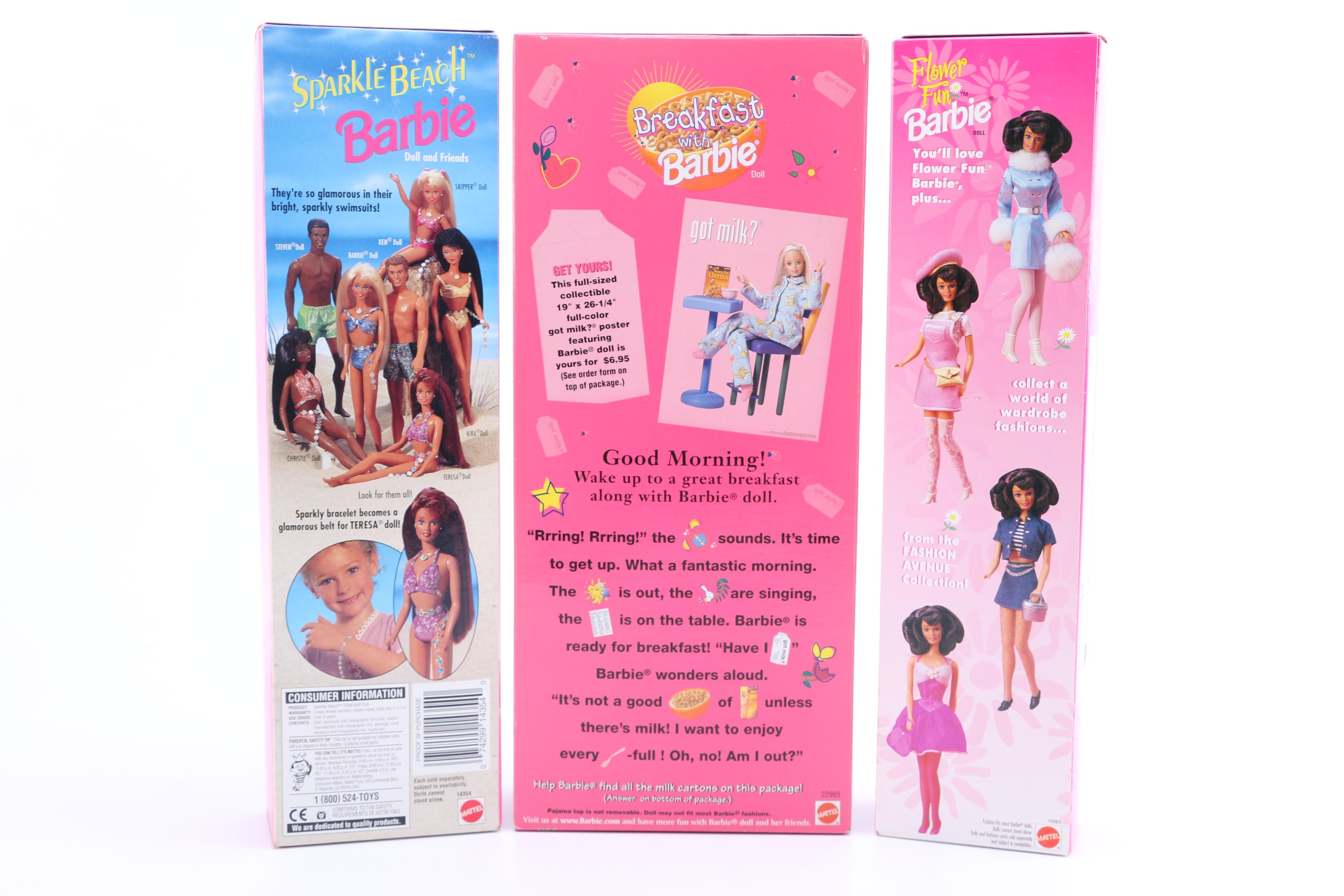 Large Selection of Circa 1990's Barbie Dolls