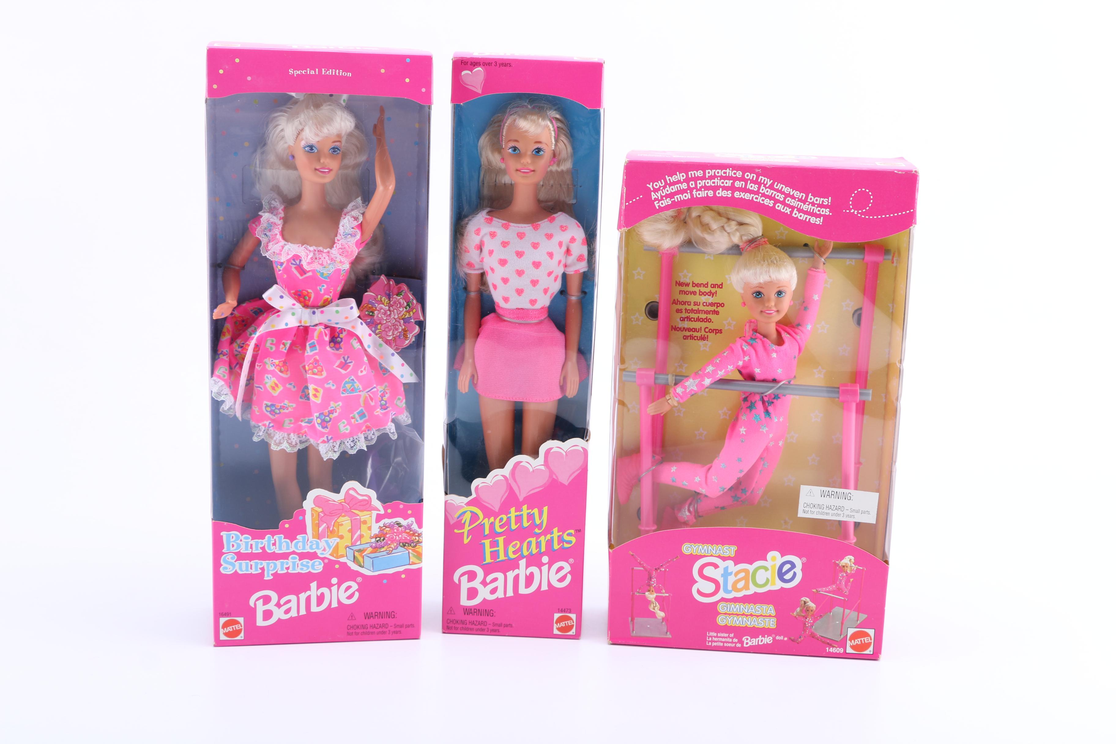 Large Selection of Circa 1990's Barbie Dolls