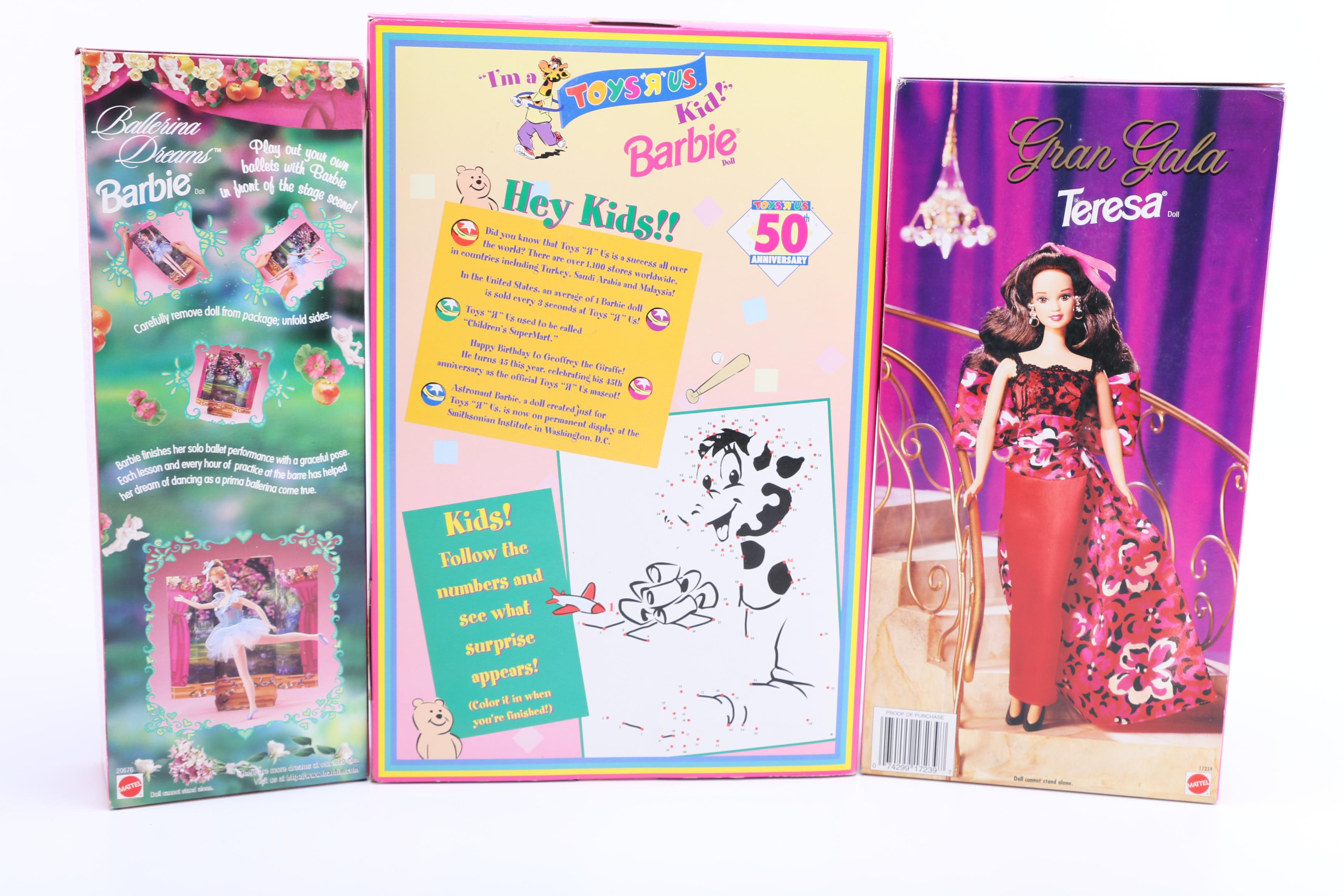 Large Selection of Circa 1990's Barbie Dolls