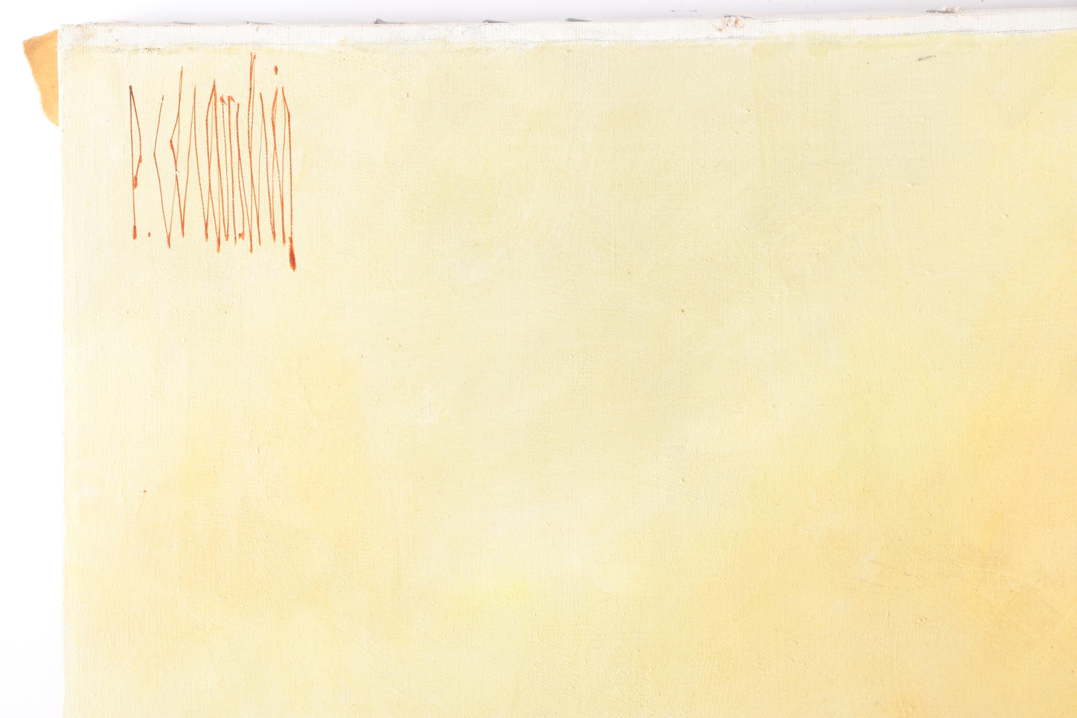 Pierre Chevalier Oil Painting on Canvas Abstract Still Life