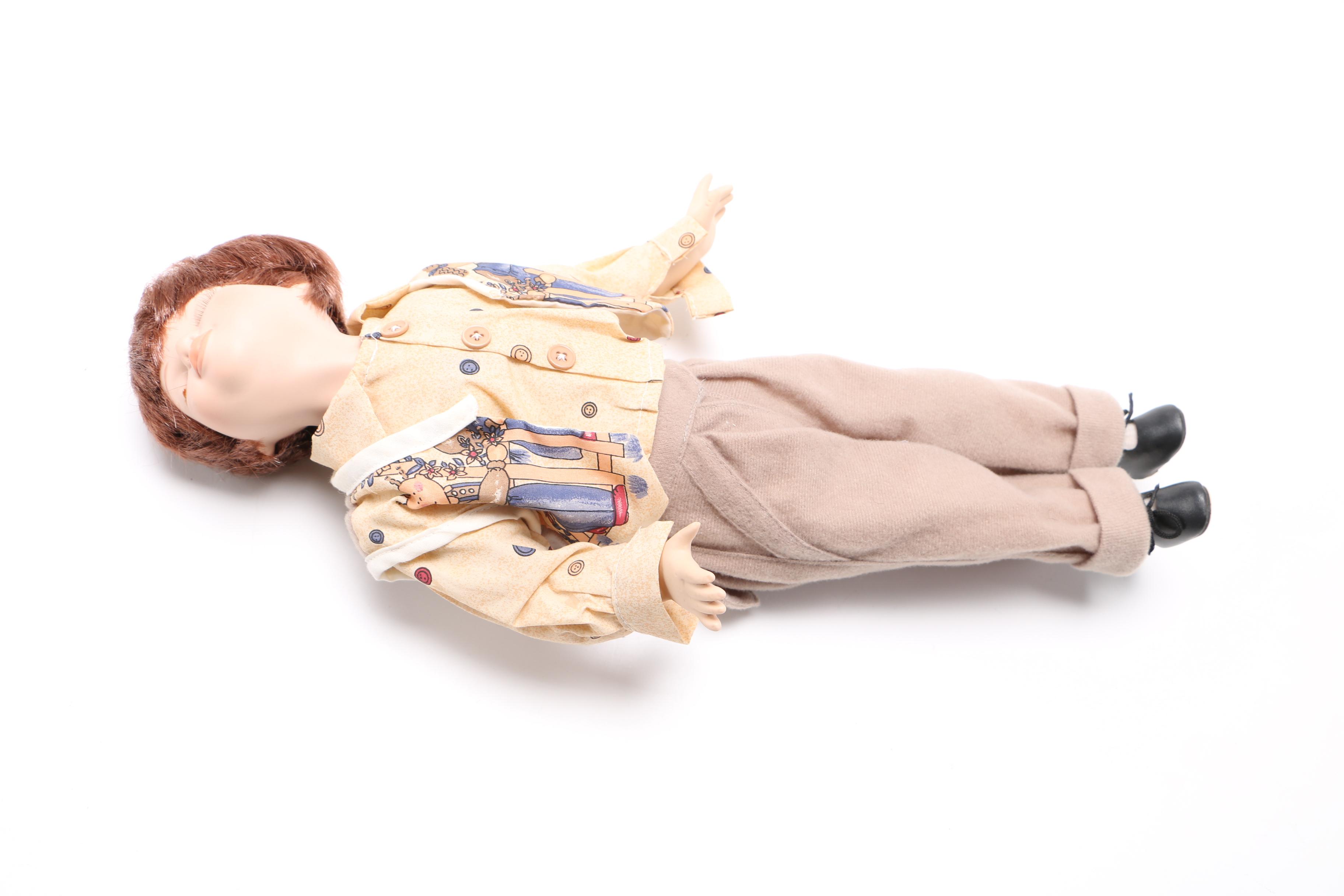 Variety of Porcelain Dolls