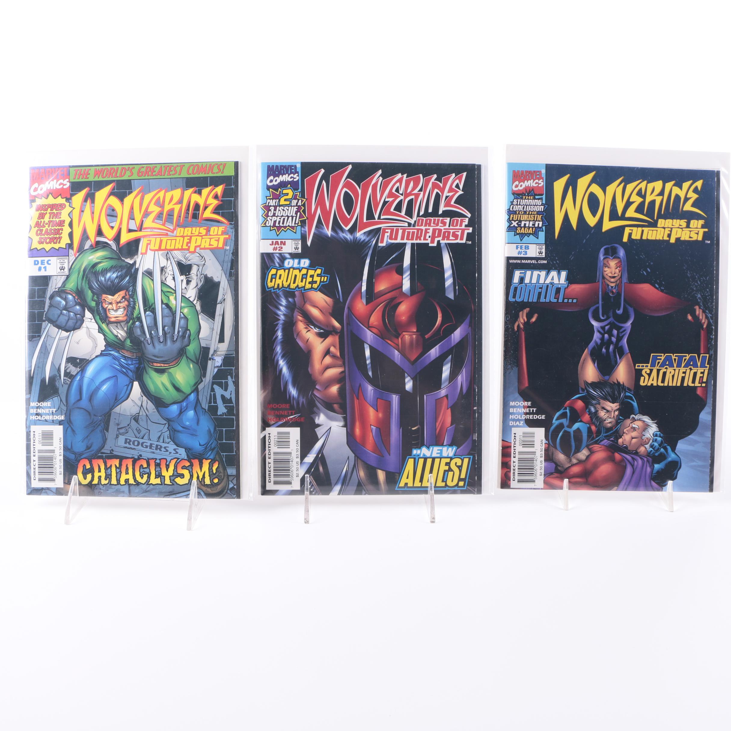 Four "Wolverine" Miniseries Comic Book Sets