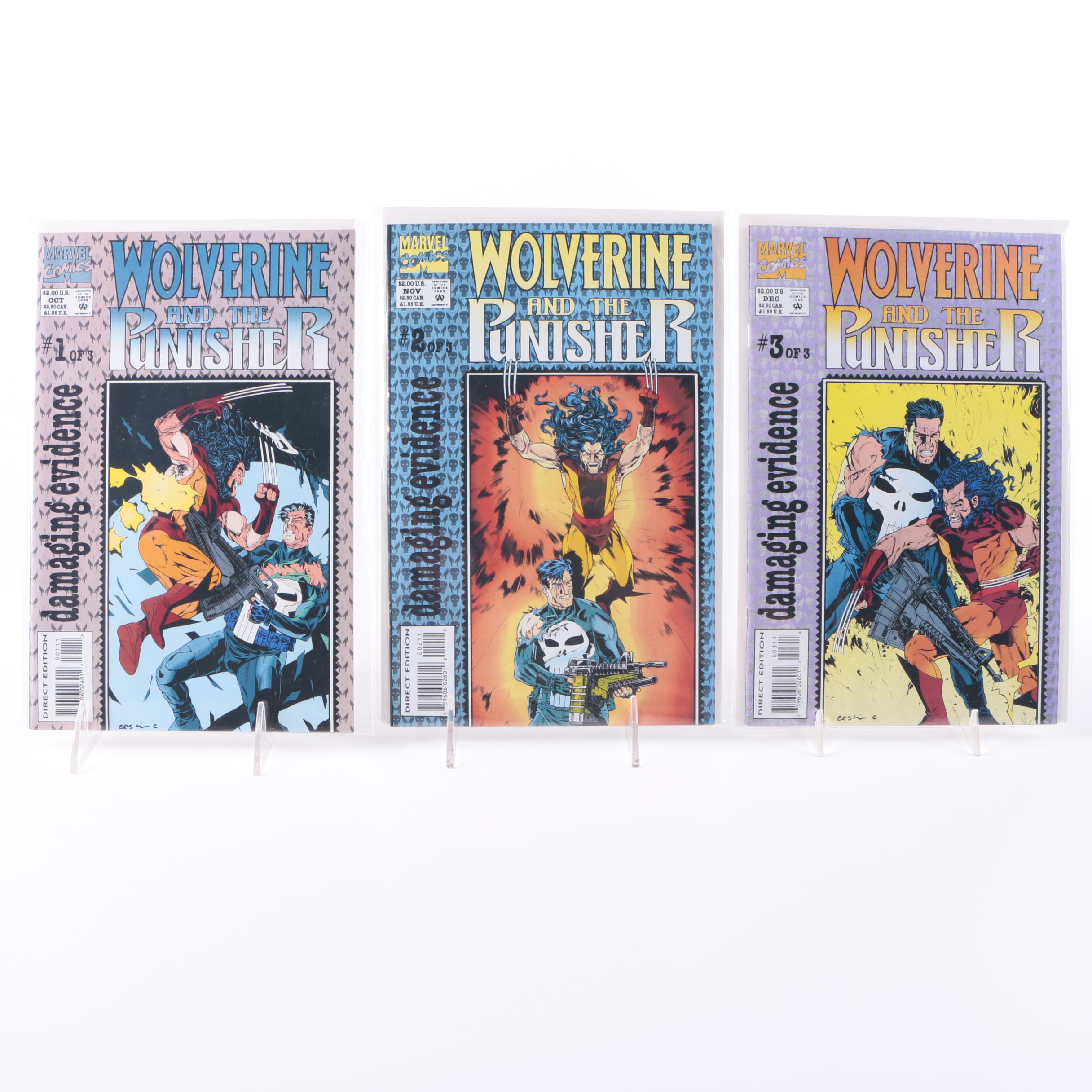 Four "Wolverine" Miniseries Comic Book Sets