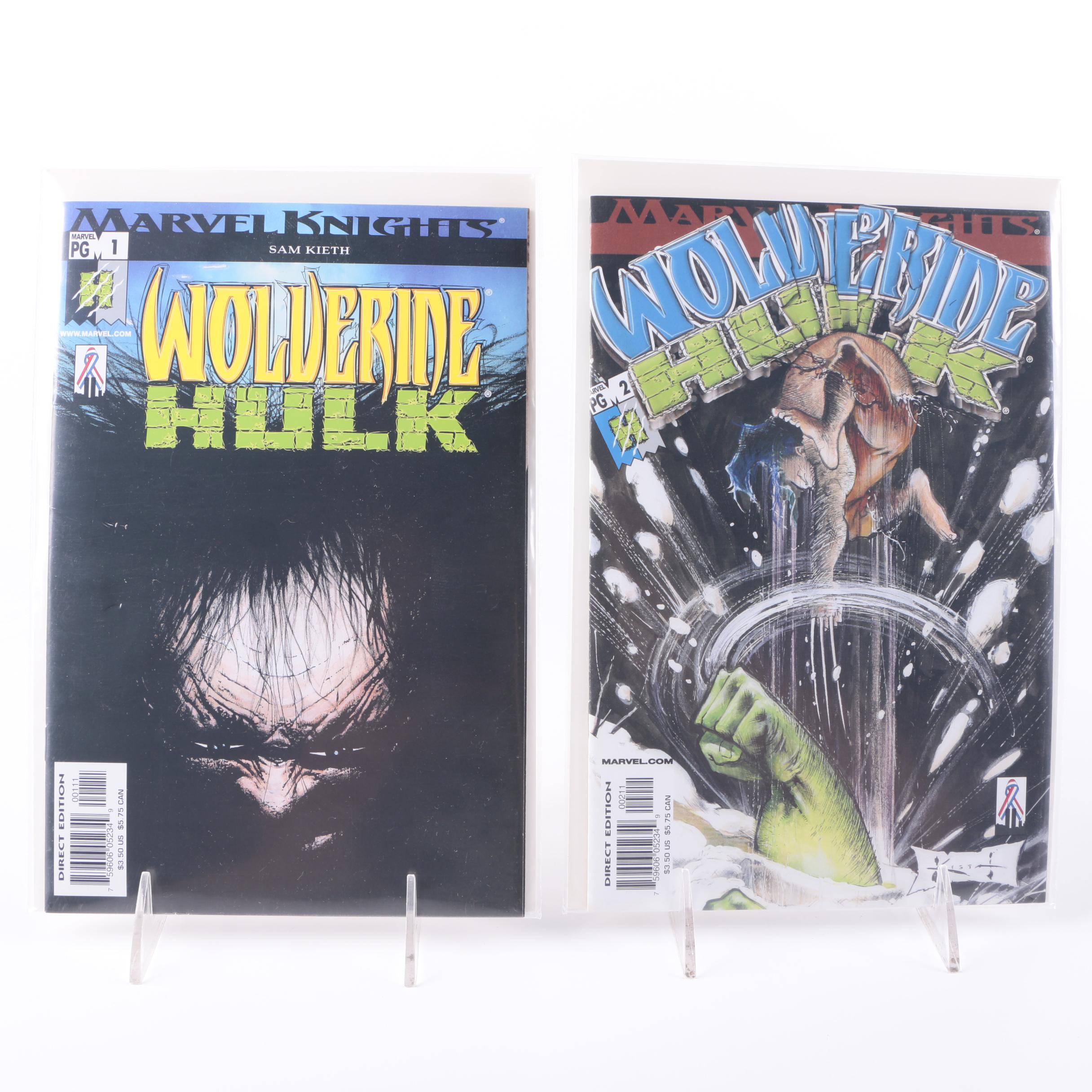 Four "Wolverine" Miniseries Comic Book Sets