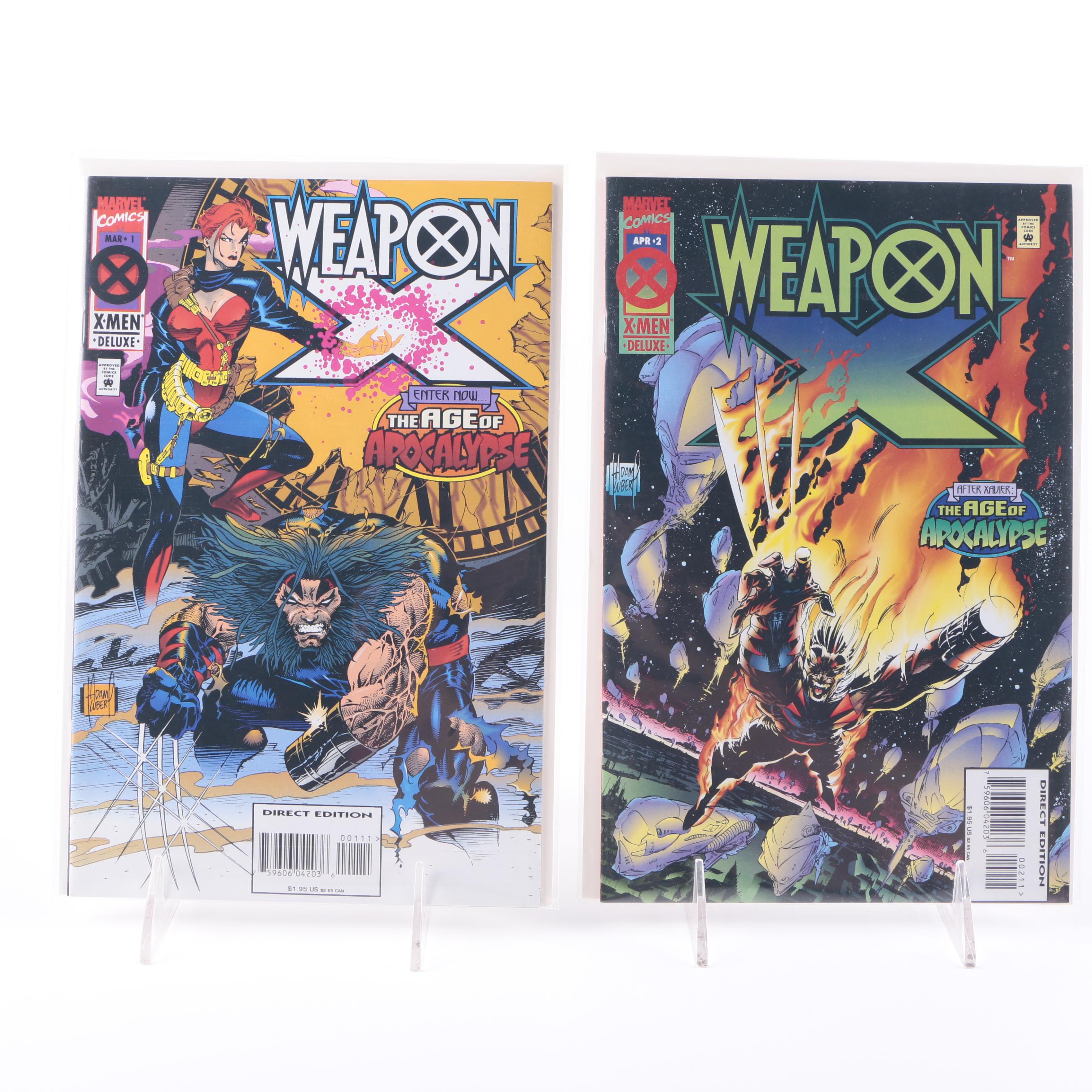 Four "Wolverine" Miniseries Comic Book Sets