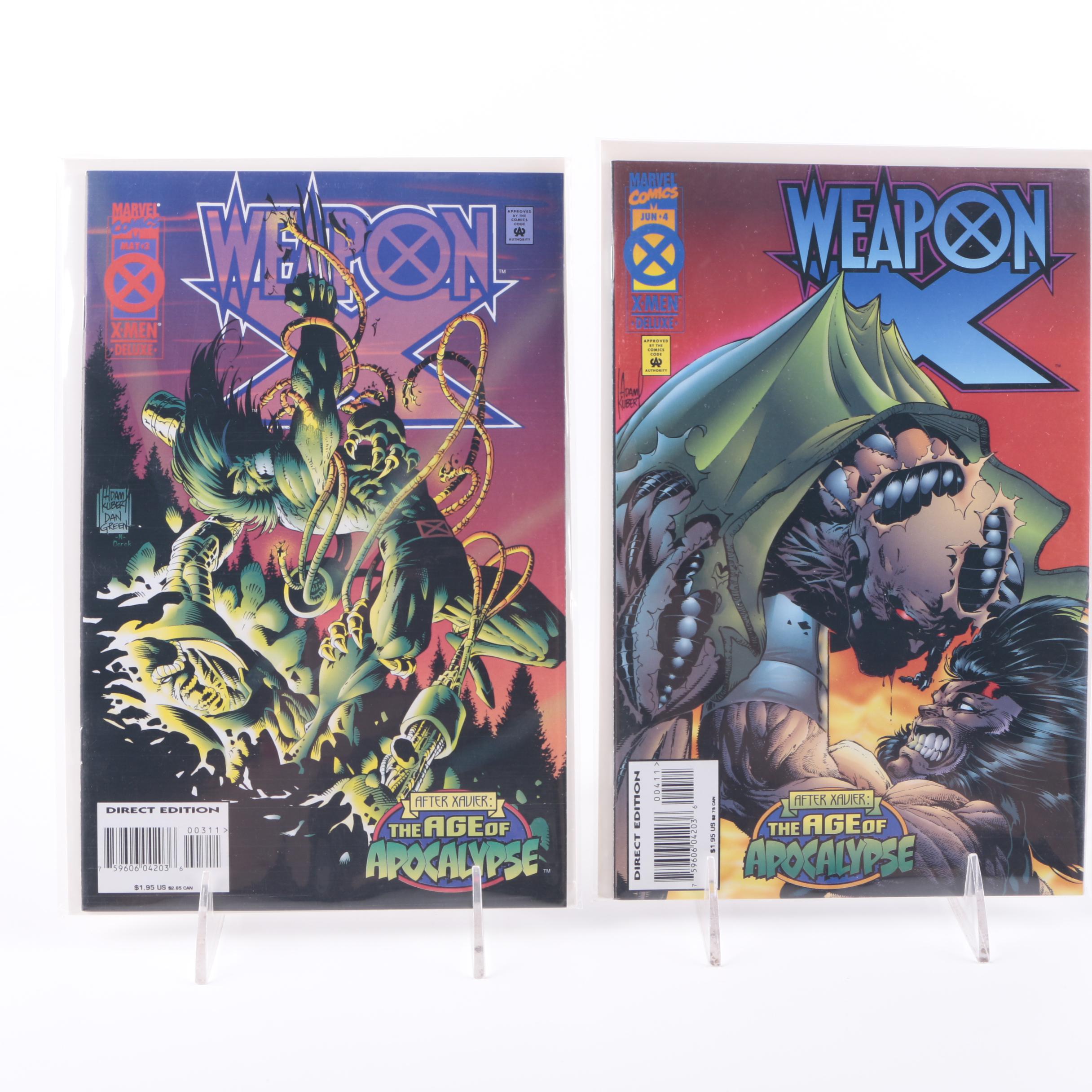 Four "Wolverine" Miniseries Comic Book Sets