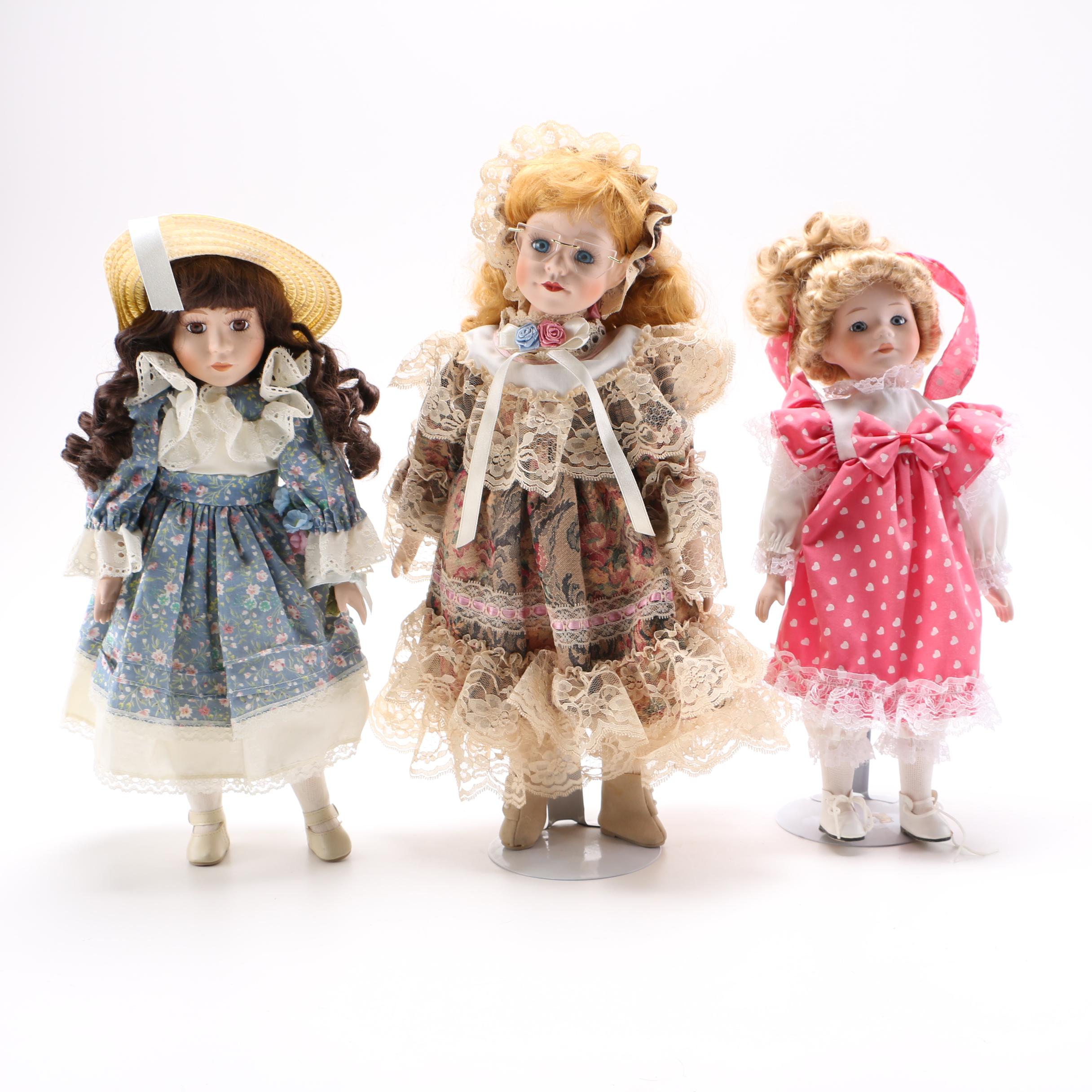 Porcelain Collectible Dolls