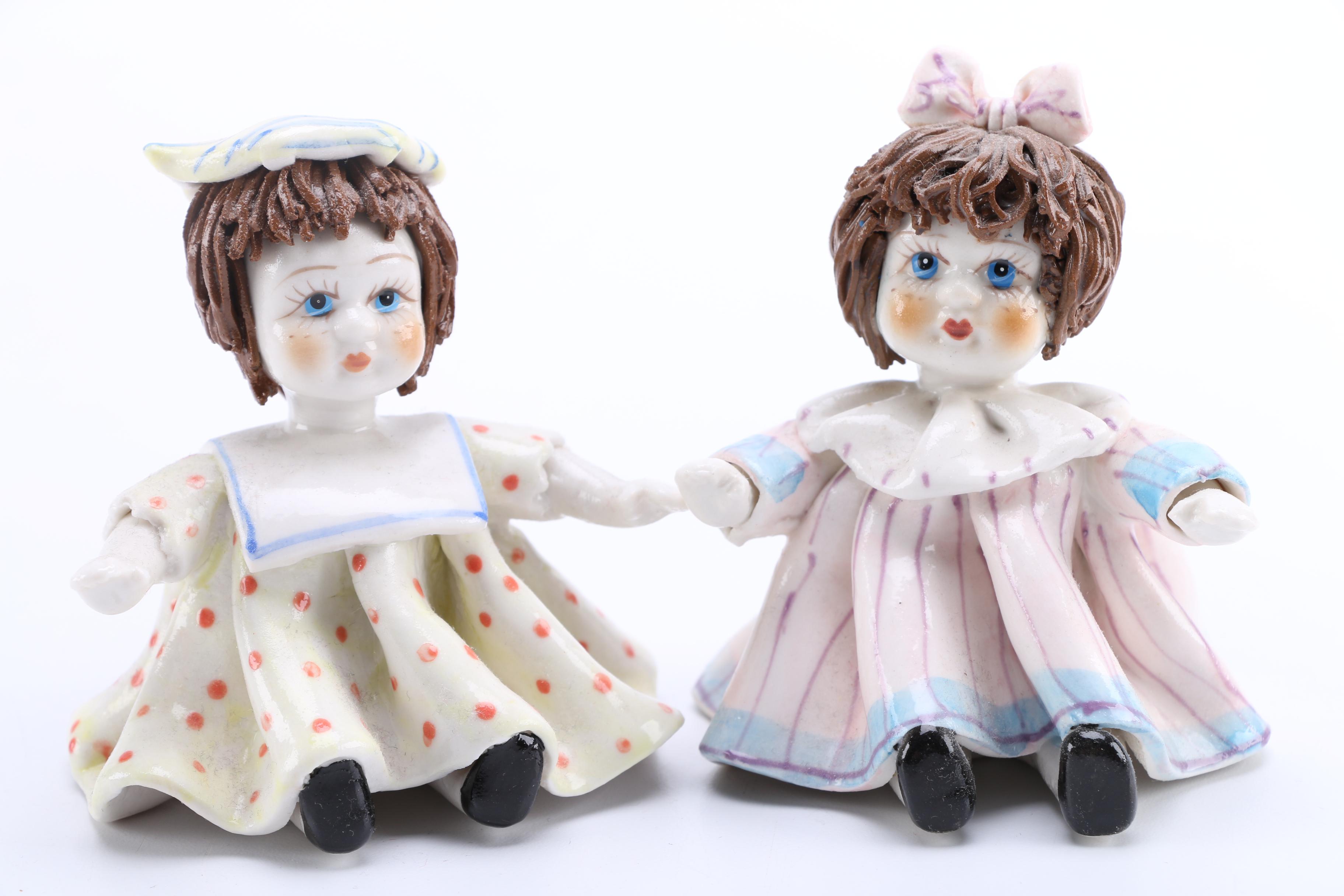 Ceramic Doll Figurines
