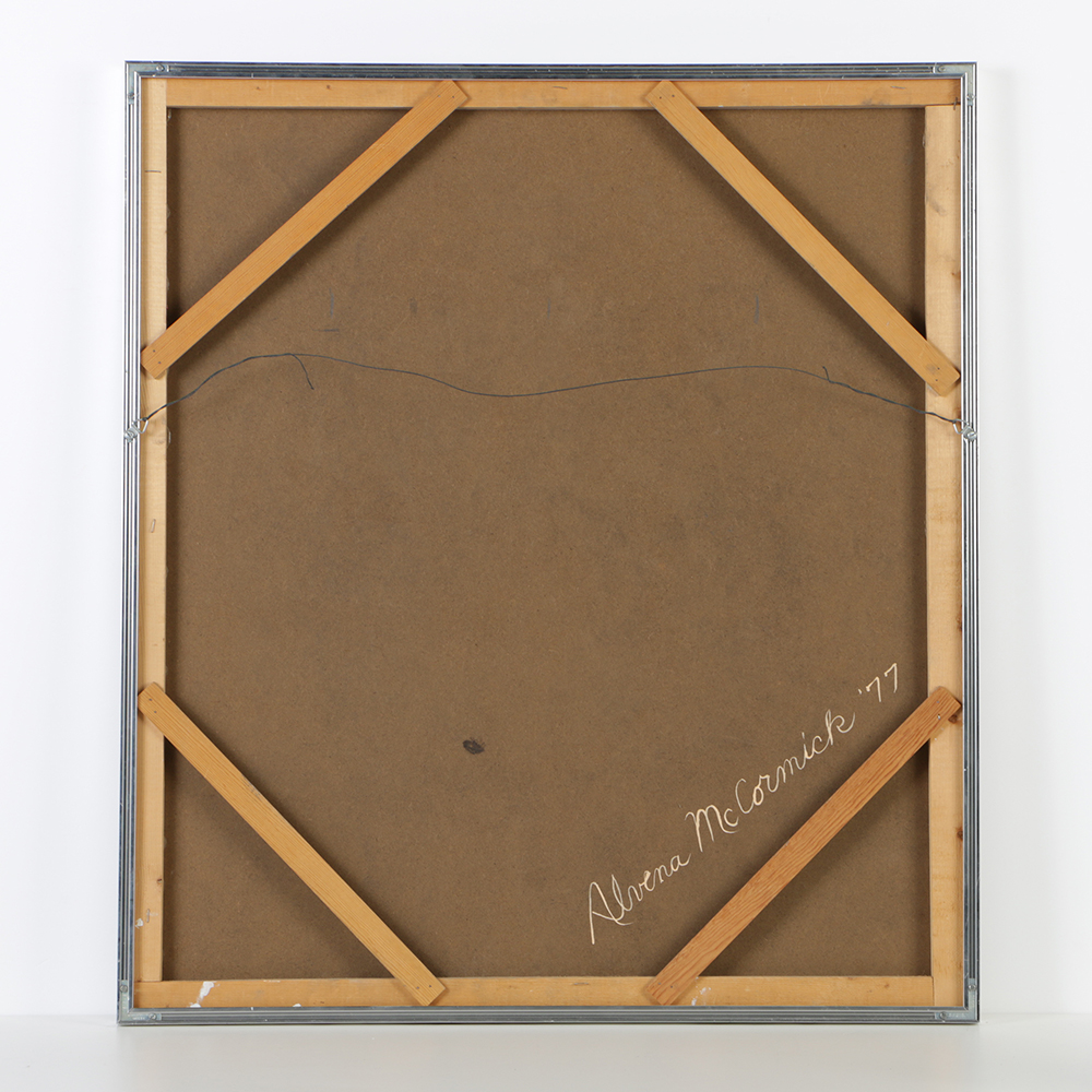 Alvena McCormick Acrylic Painting on Board of Pop Art Style Birds