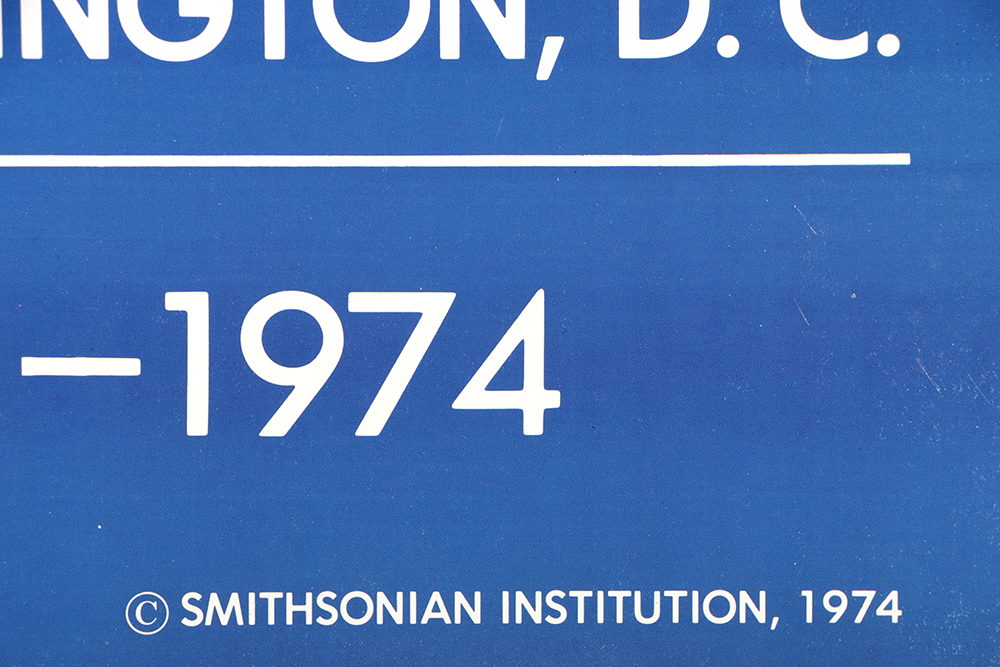 Hirshhorn Museum and Sculpture Garden Offset Lithograph on Paper Exhibition Poster