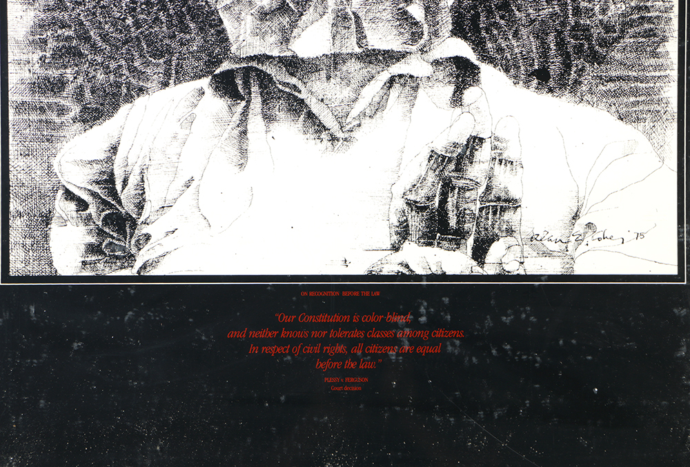 Universal Declaration of Human Rights Lithograph Poster on Paper