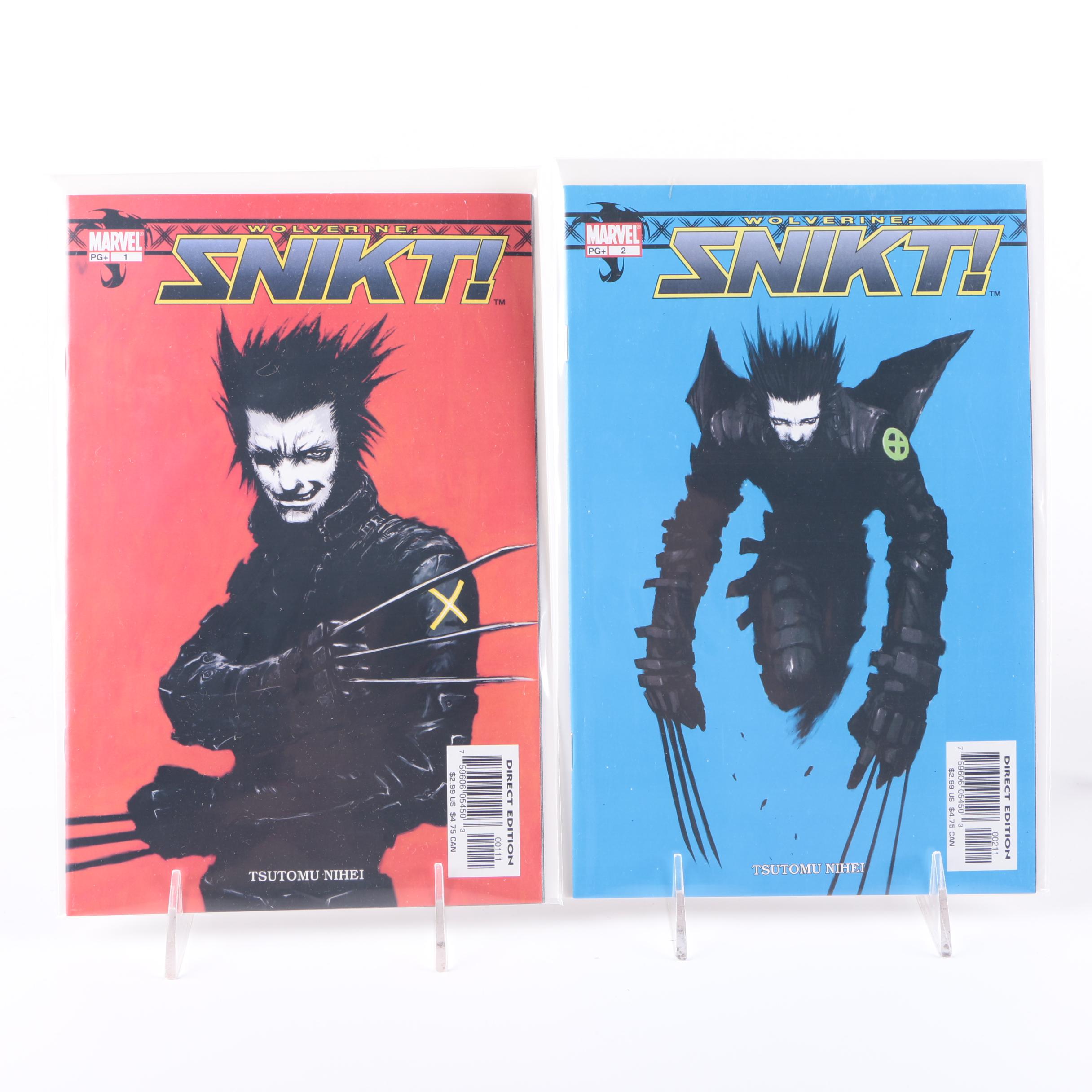 Four Complete "Wolverine" Miniseries Comic Book Sets