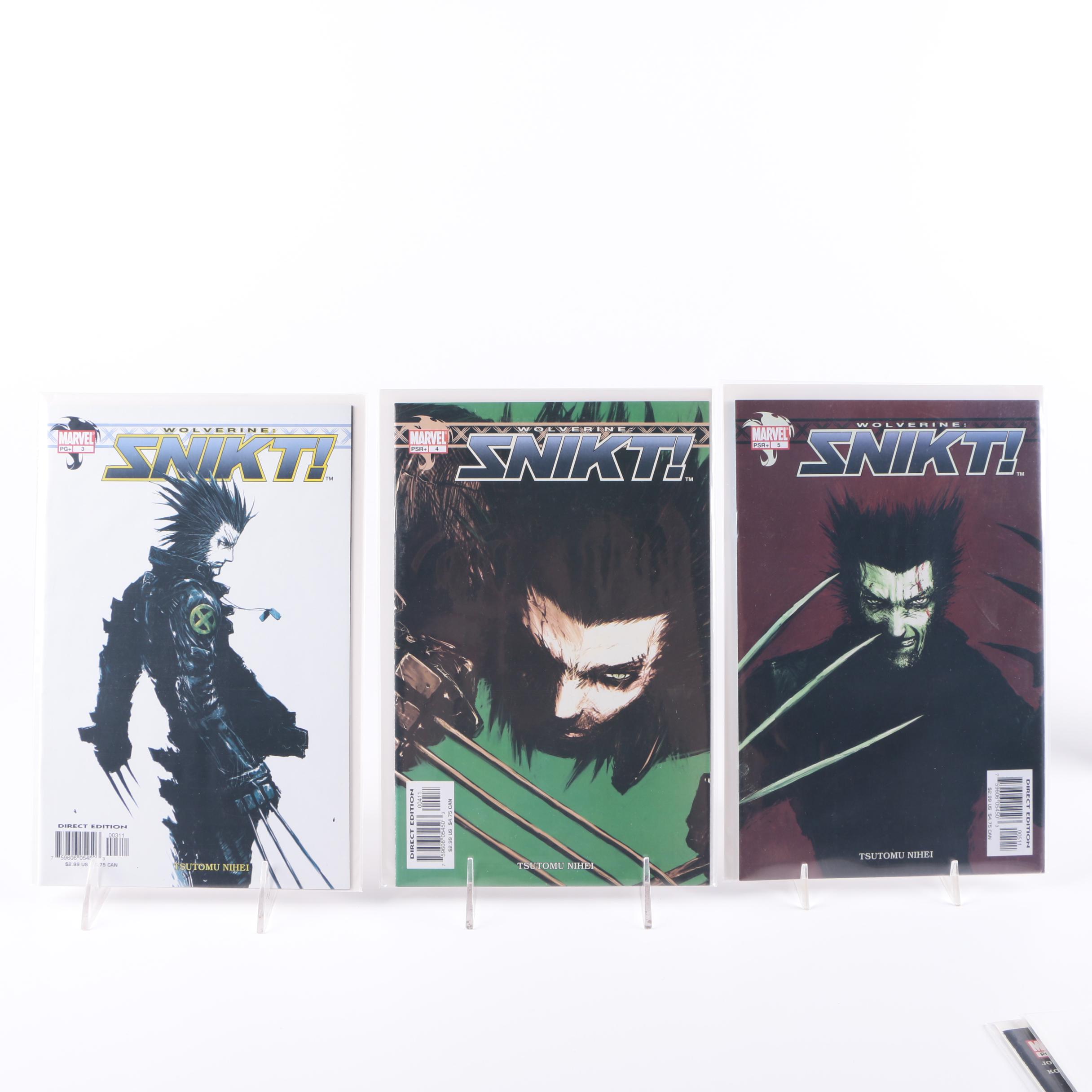 Four Complete "Wolverine" Miniseries Comic Book Sets